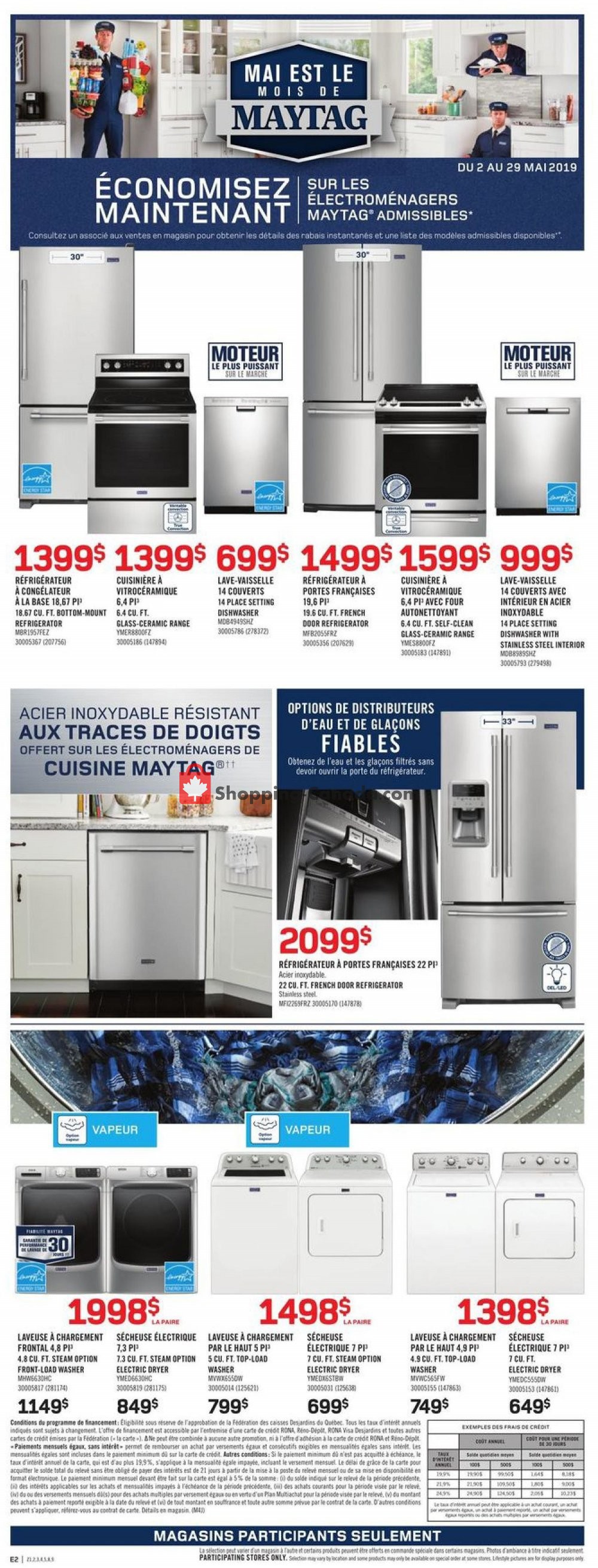 Rona flyer from Thursday May 9, 2019 to Wednesday May 15, 2019 - page 8