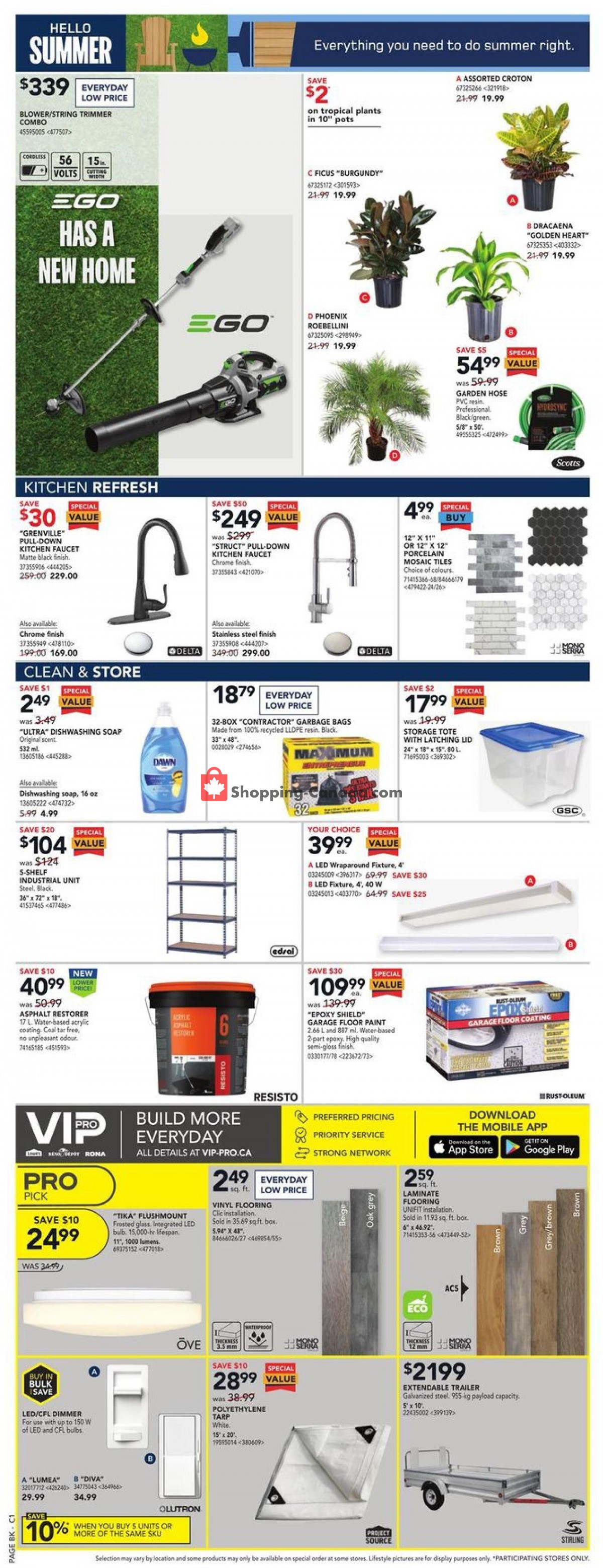 Rona flyer from Thursday July 15, 2021 to Wednesday July 21, 2021 - page 2