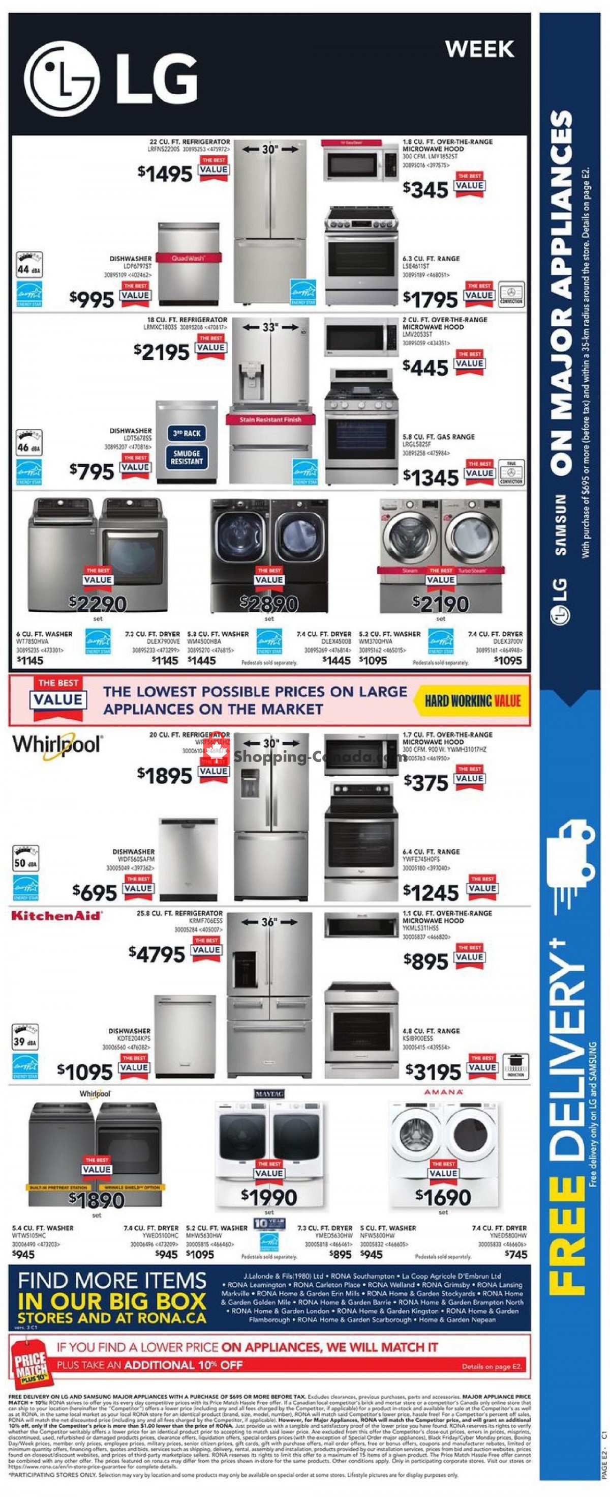 Rona flyer from Thursday July 15, 2021 to Wednesday July 21, 2021 - page 6