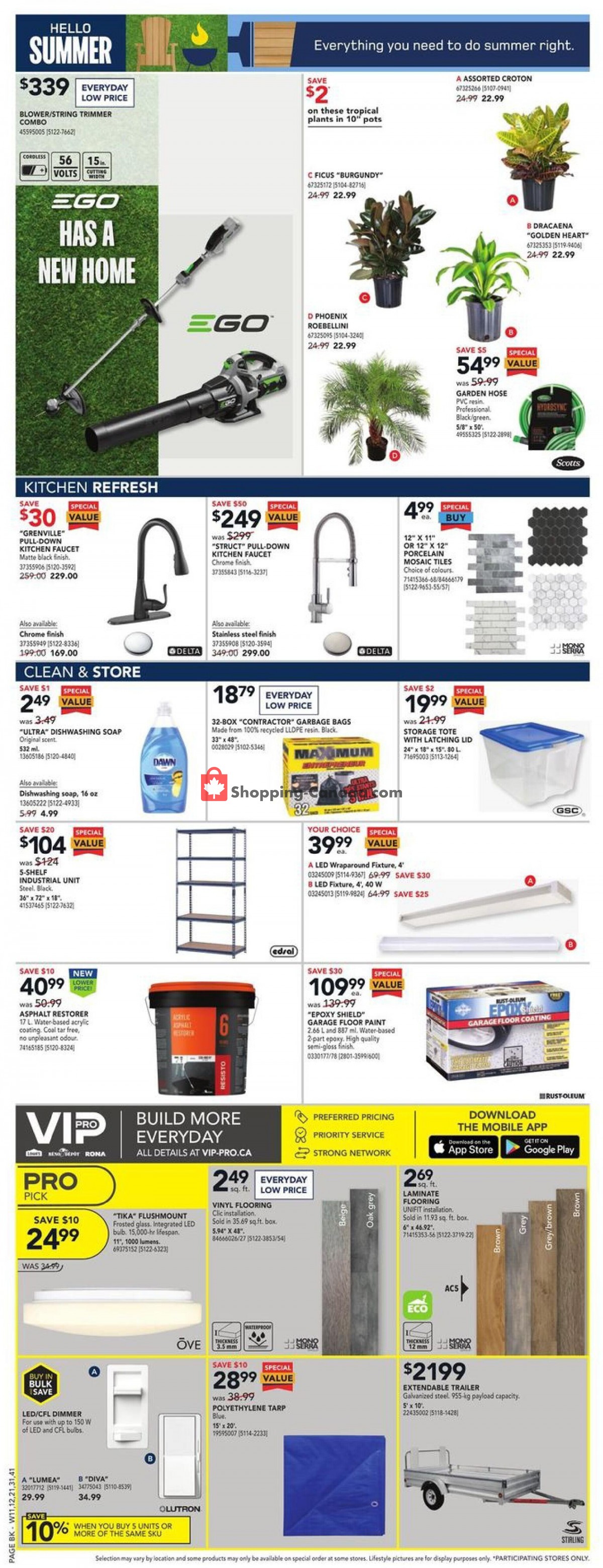 Rona flyer from Thursday July 15, 2021 to Wednesday July 21, 2021 - page 2
