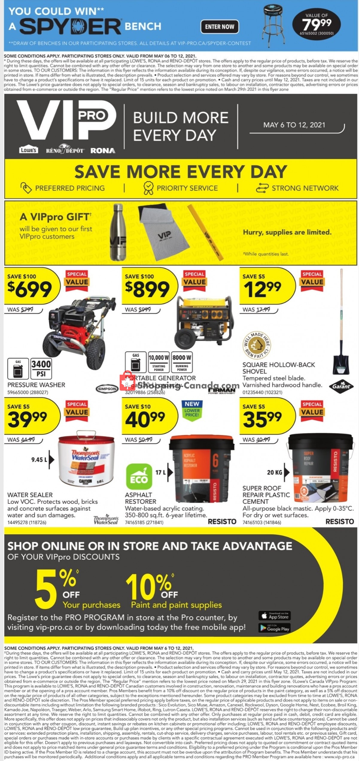 Rona flyer from Thursday May 6, 2021 to Wednesday May 12, 2021 - page 14