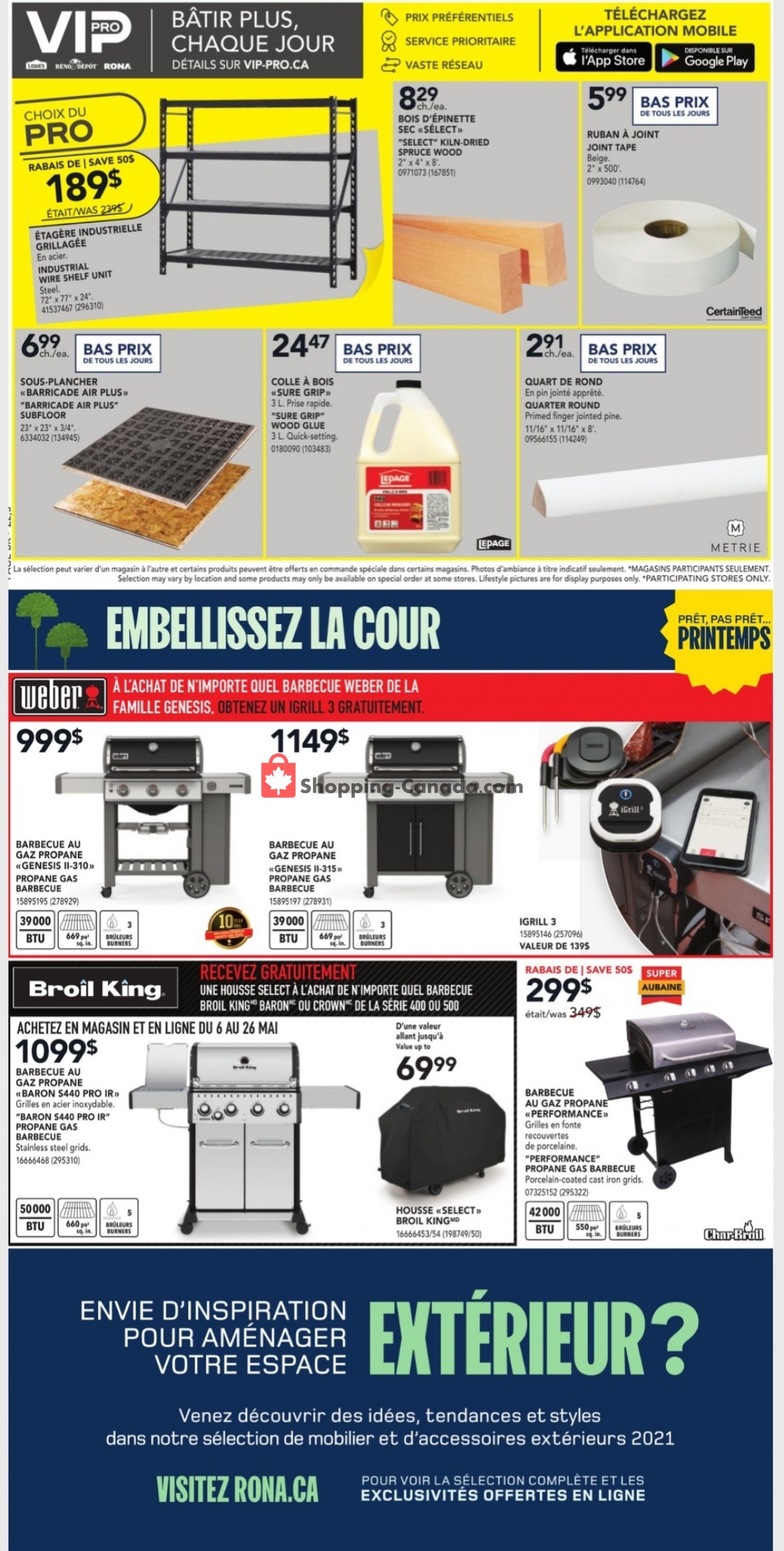 Rona flyer from Thursday May 6, 2021 to Wednesday May 12, 2021 - page 3