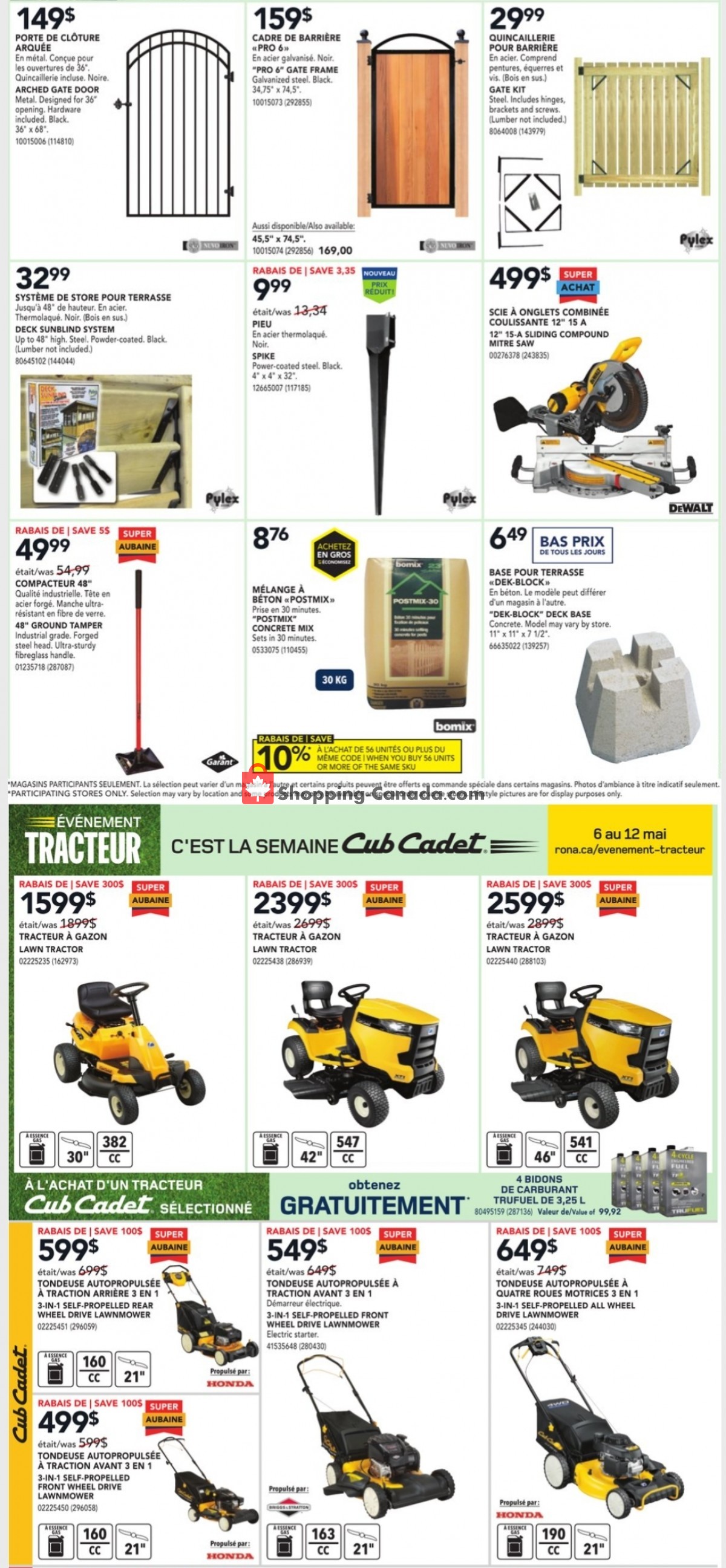 Rona flyer from Thursday May 6, 2021 to Wednesday May 12, 2021 - page 5