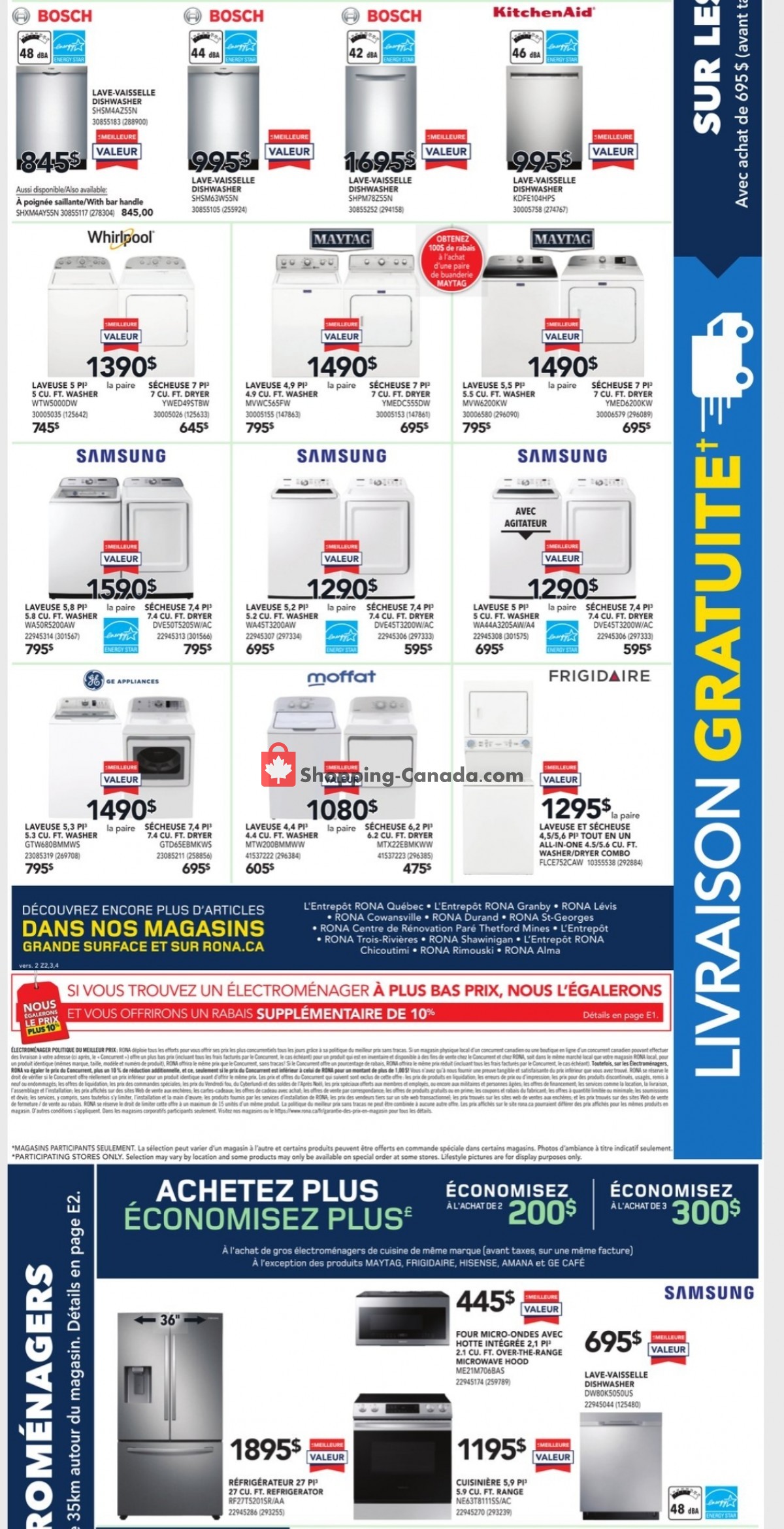 Rona flyer from Thursday May 6, 2021 to Wednesday May 12, 2021 - page 7