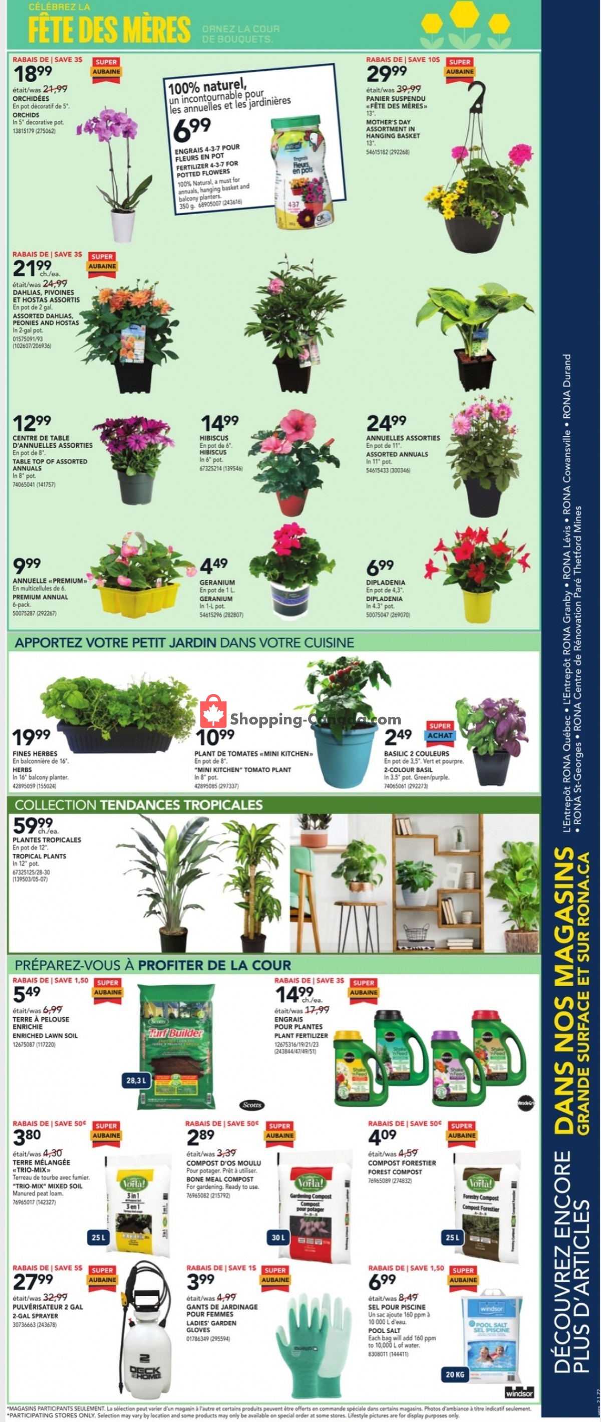 Rona flyer from Thursday May 6, 2021 to Wednesday May 12, 2021 - page 9