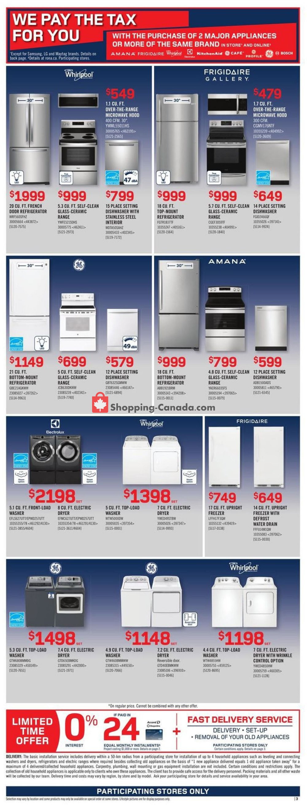 Rona flyer from Thursday January 10, 2019 to Wednesday January 16, 2019 - page 3