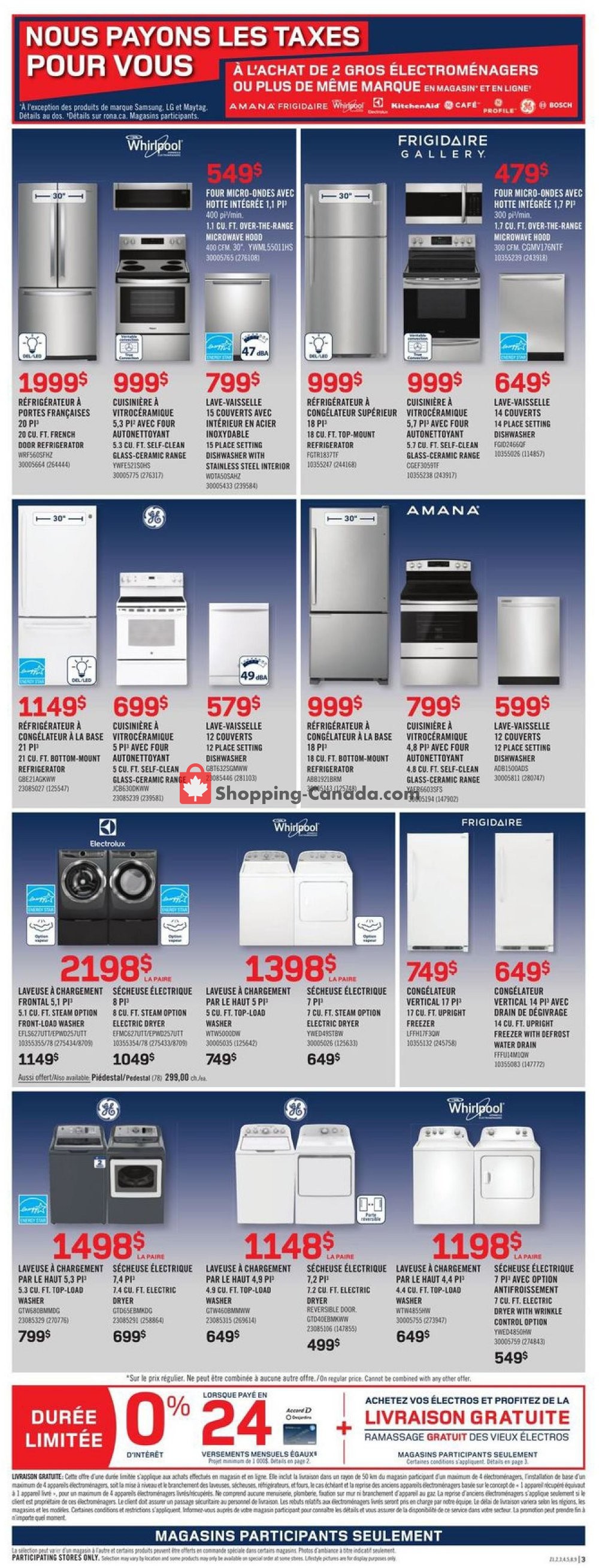 Rona flyer from Thursday January 10, 2019 to Wednesday January 16, 2019 - page 3
