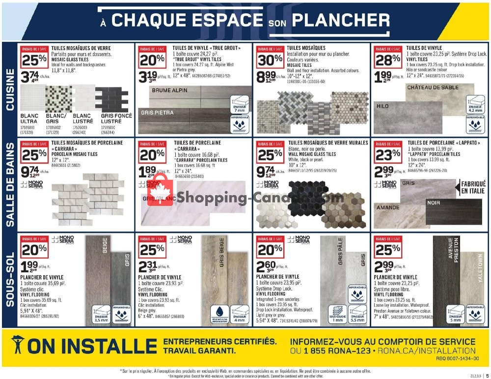 Rona flyer from Thursday July 9, 2020 to Wednesday July 15, 2020 - page 10