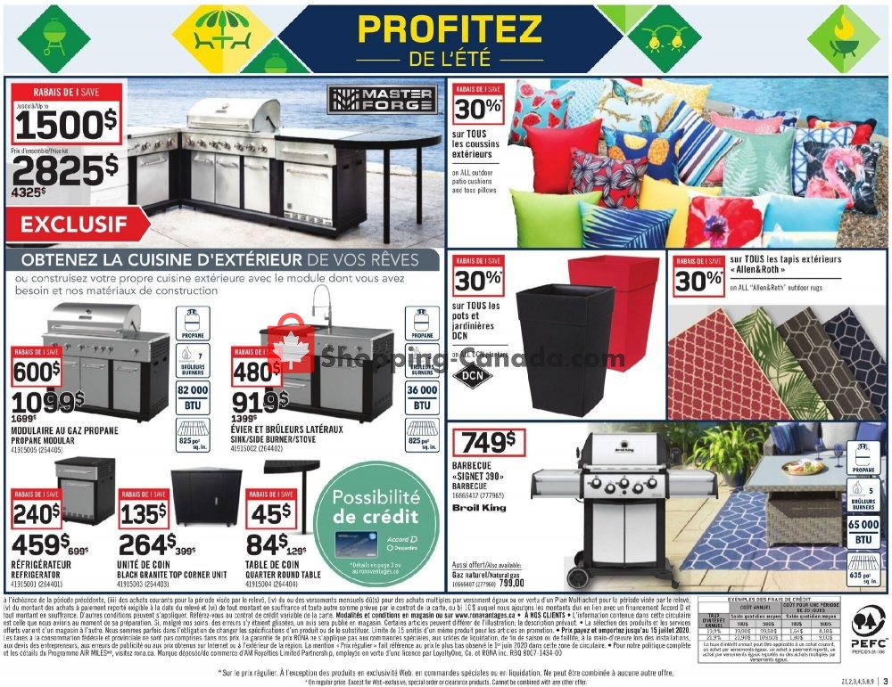 Rona flyer from Thursday July 9, 2020 to Wednesday July 15, 2020 - page 4