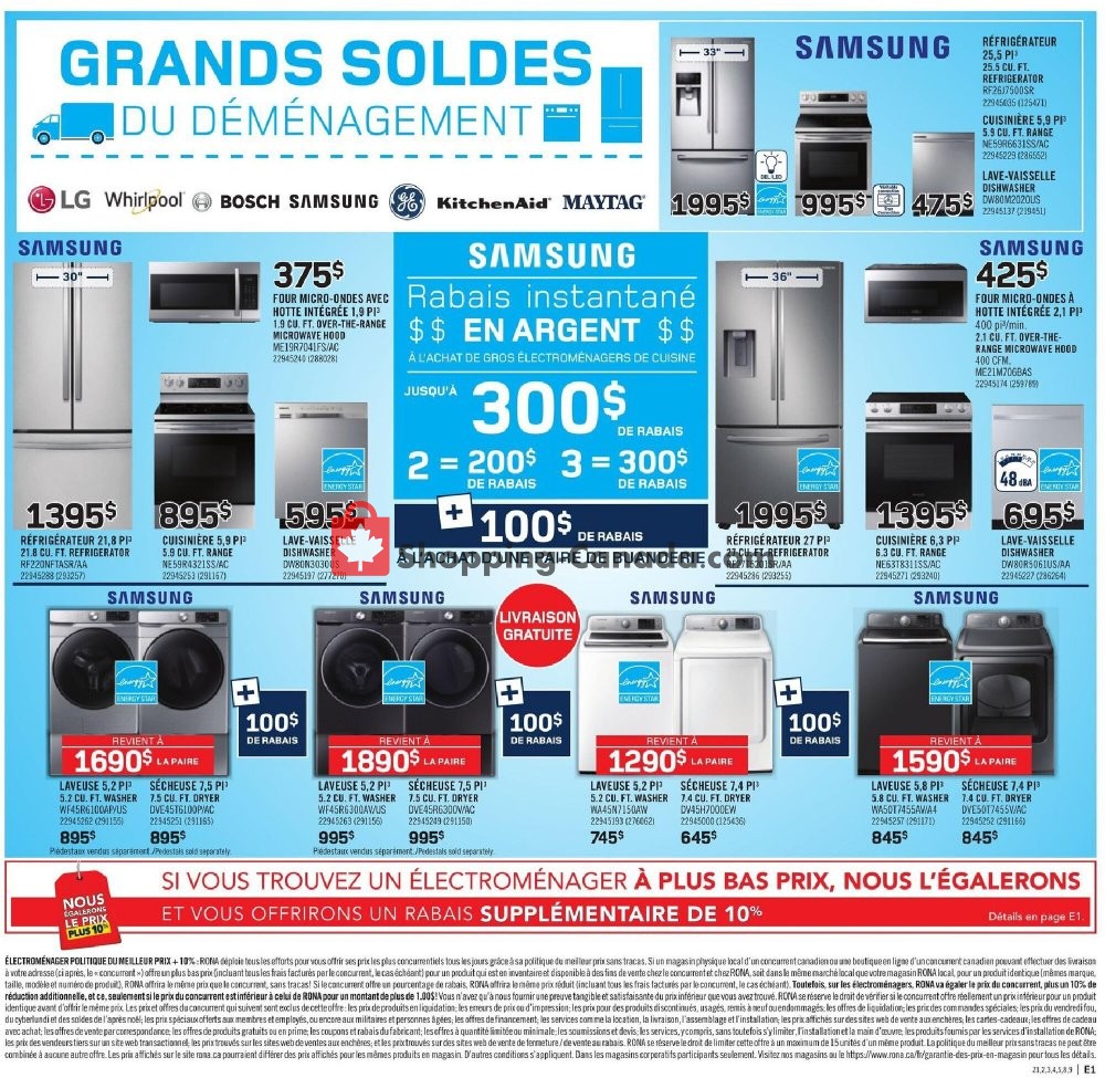 Rona flyer from Thursday July 9, 2020 to Wednesday July 15, 2020 - page 6