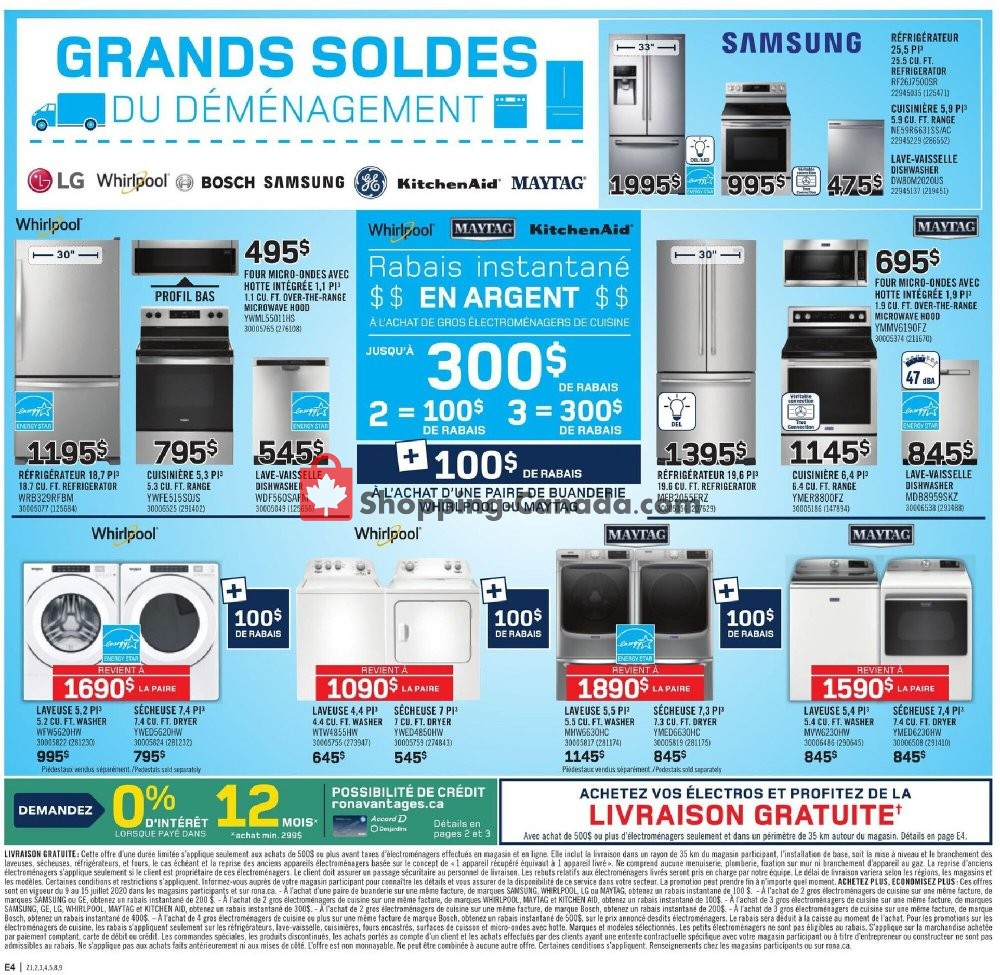 Rona flyer from Thursday July 9, 2020 to Wednesday July 15, 2020 - page 9