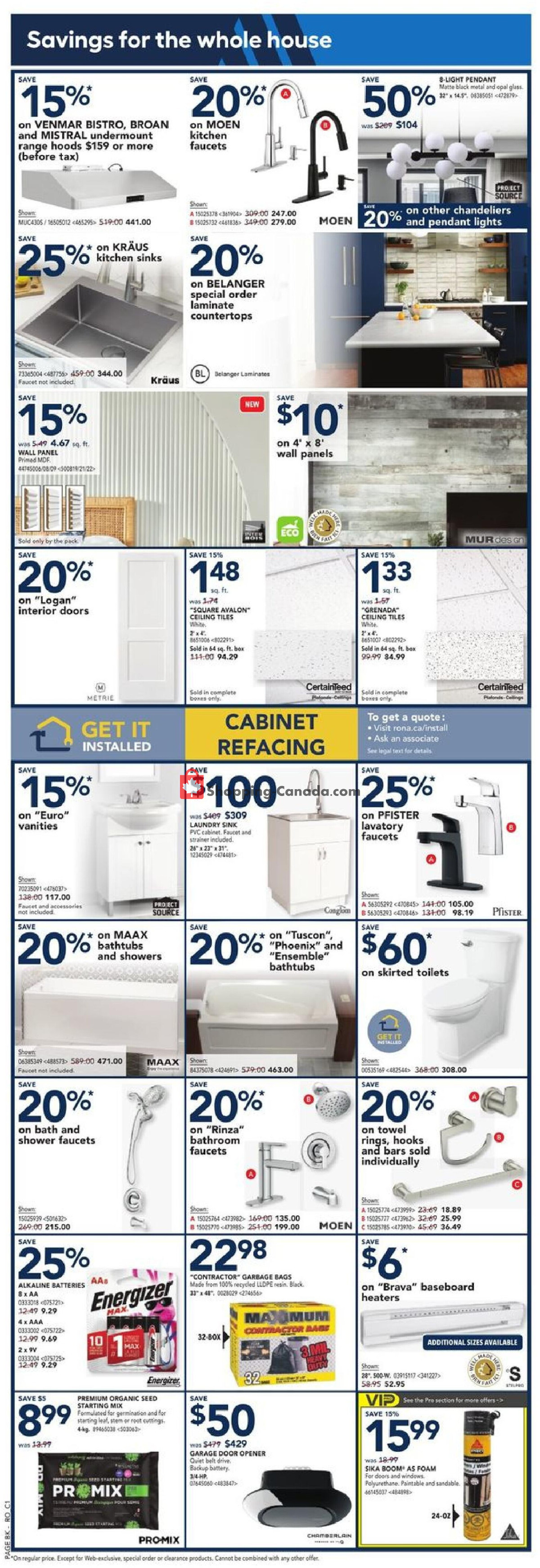 Rona flyer from Thursday February 22, 2024 to Wednesday March 6, 2024 - page 2