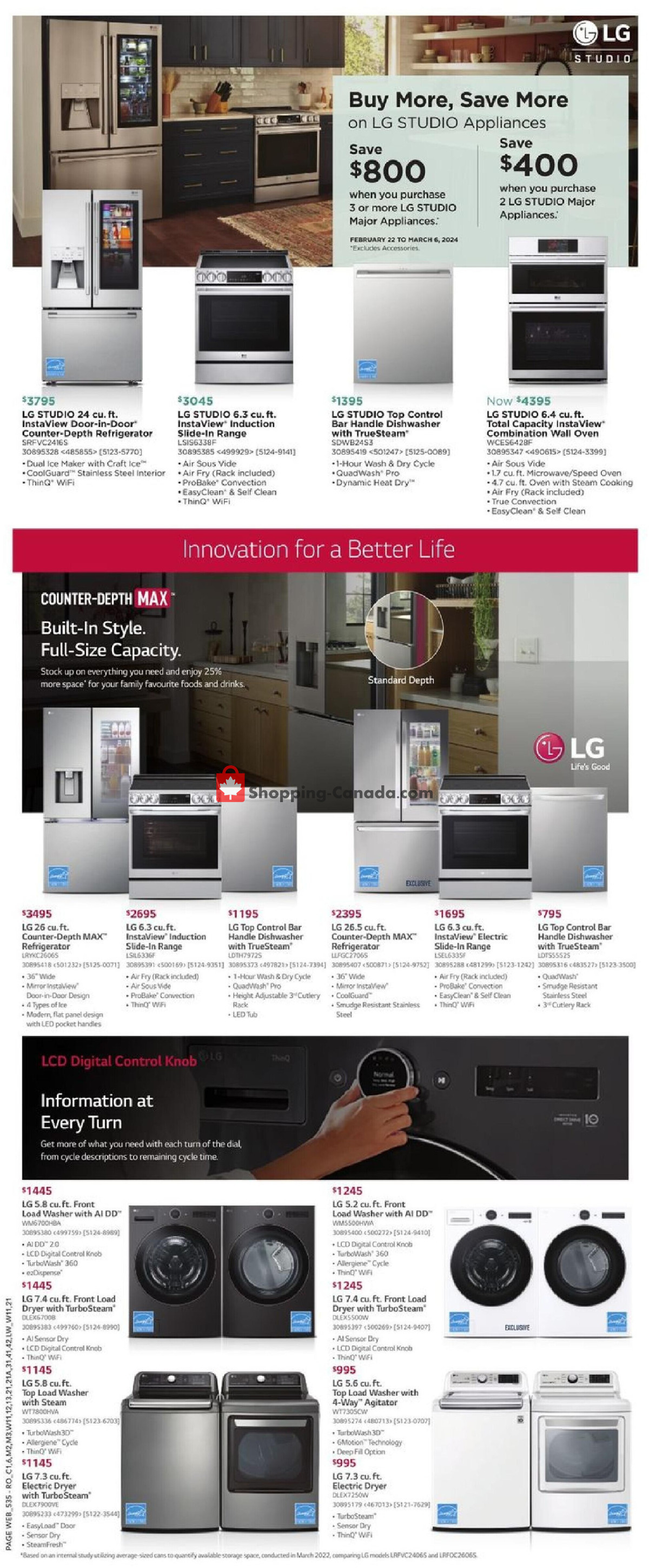 Rona flyer from Thursday February 22, 2024 to Wednesday March 6, 2024 - page 7