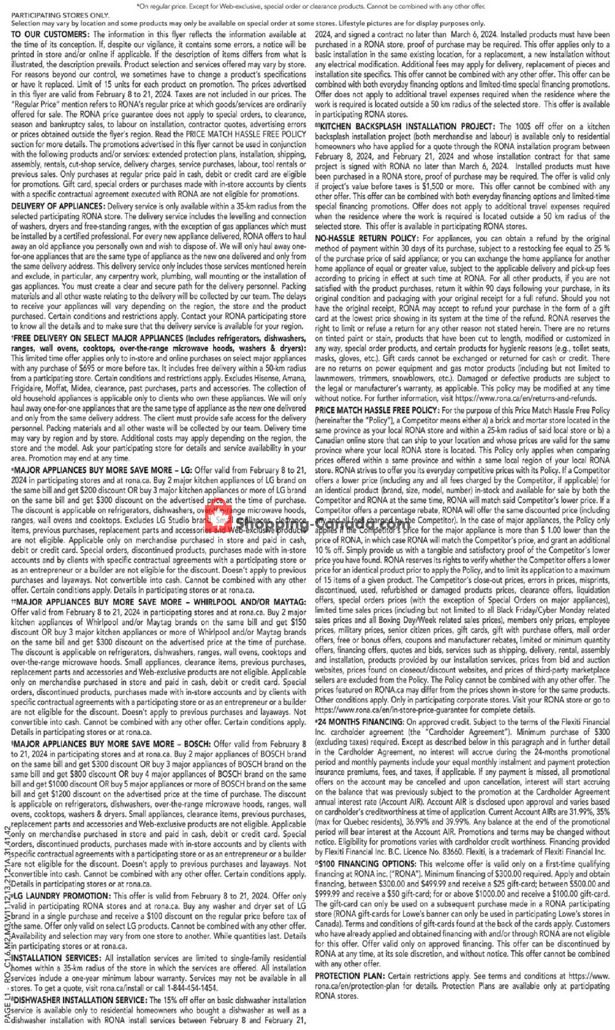 Rona flyer from Thursday February 8, 2024 to Wednesday February 21, 2024 - page 13