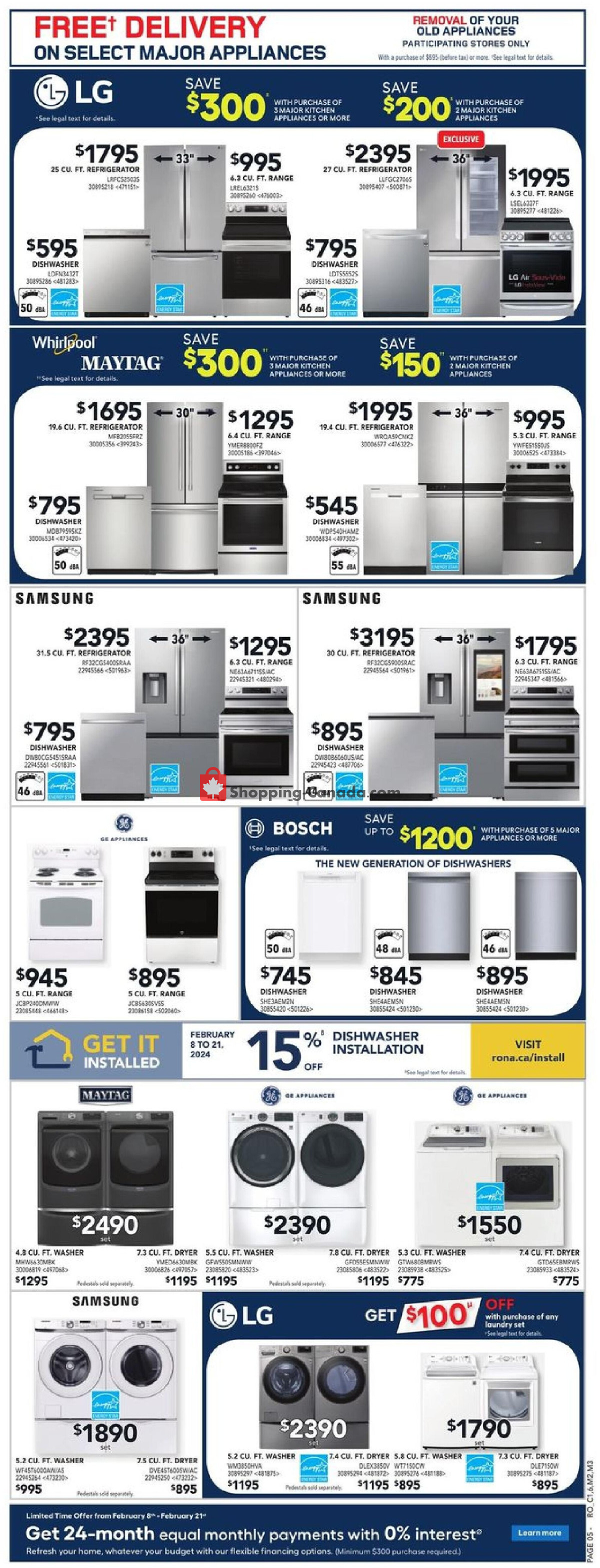 Rona flyer from Thursday February 8, 2024 to Wednesday February 21, 2024 - page 6