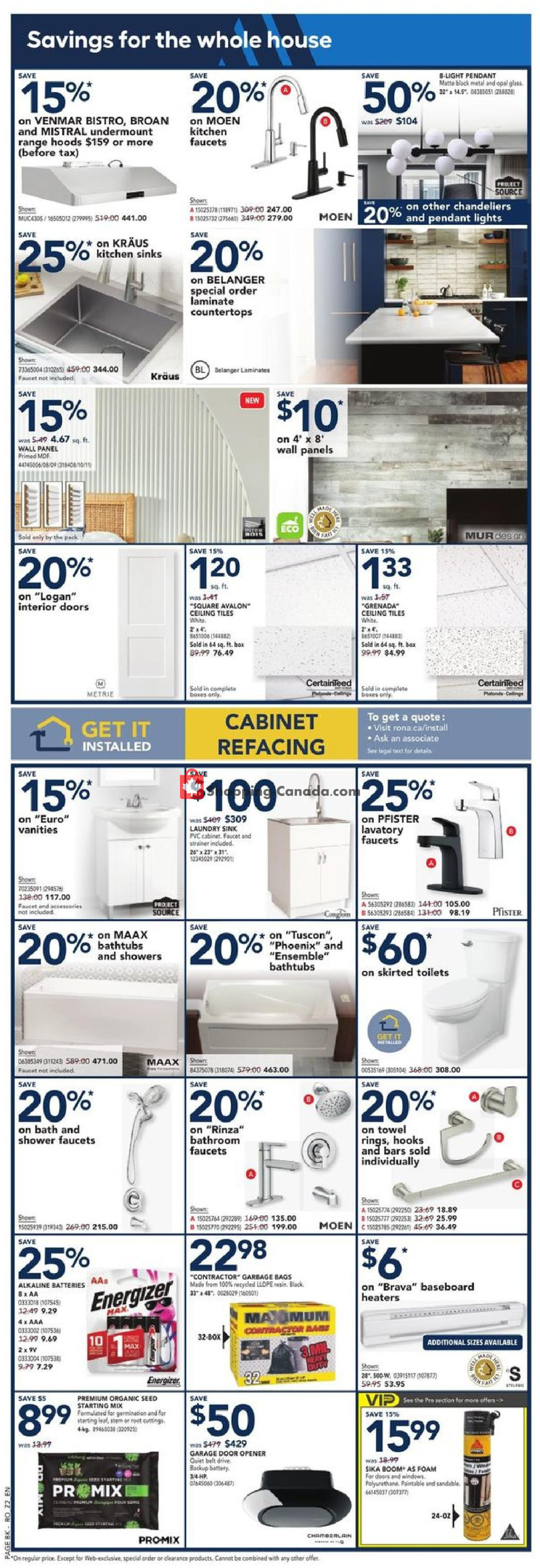 Rona flyer from Thursday February 22, 2024 to Wednesday March 6, 2024 - page 2