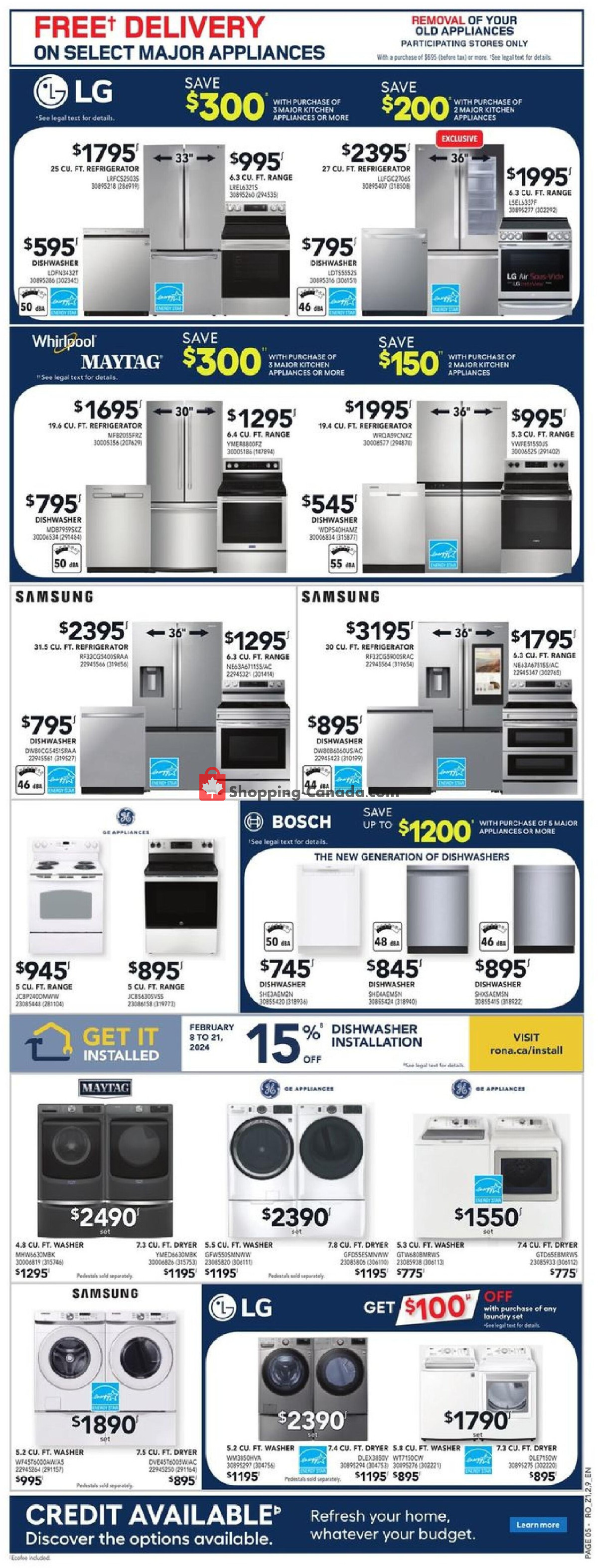 Rona flyer from Thursday February 8, 2024 to Wednesday February 21, 2024 - page 6