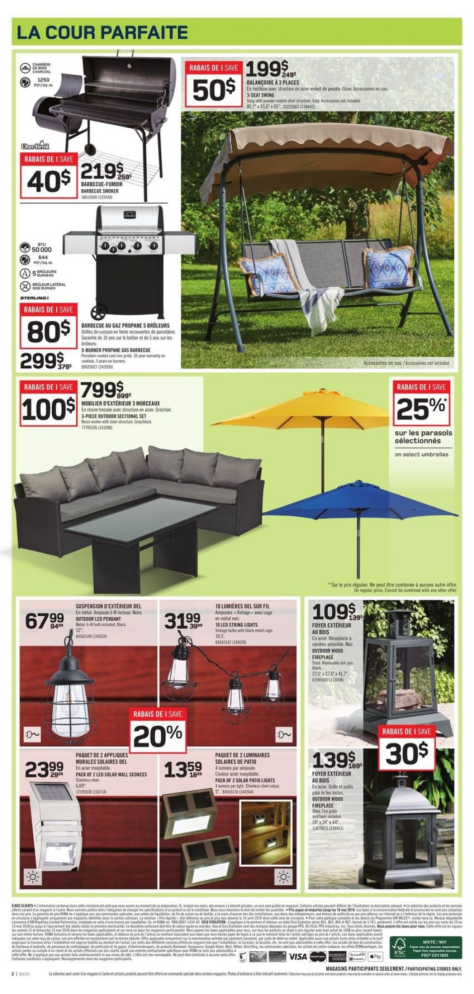 Rona flyer from Thursday May 10, 2018 to Wednesday May 16, 2018 - page 3