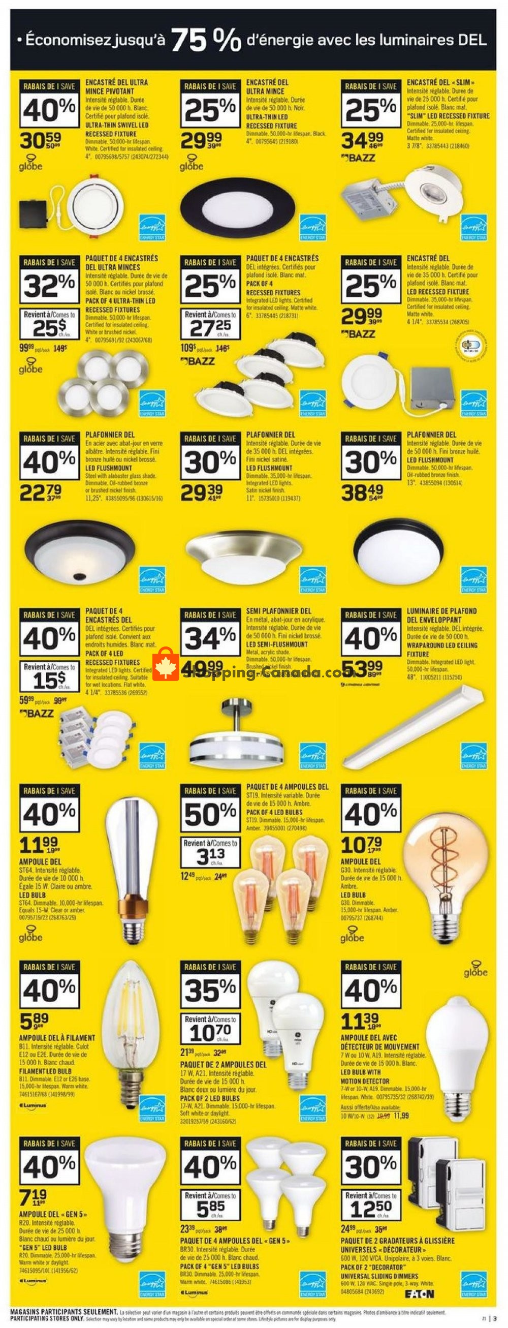 Rona flyer from Thursday October 4, 2018 to Wednesday October 10, 2018 - page 4