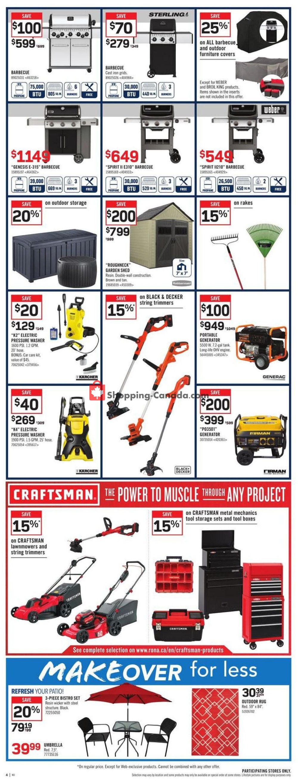 Rona flyer from Thursday May 2, 2019 to Wednesday May 8, 2019 - page 4