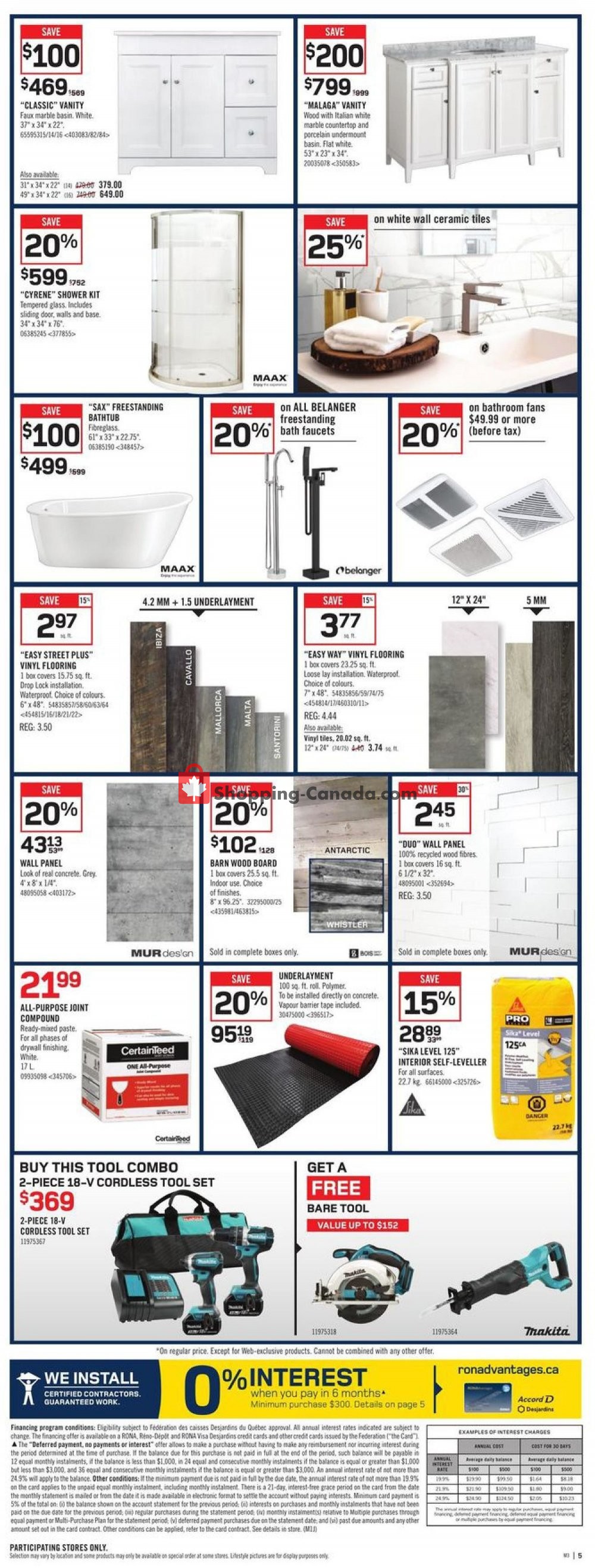 Rona flyer from Thursday May 2, 2019 to Wednesday May 8, 2019 - page 5