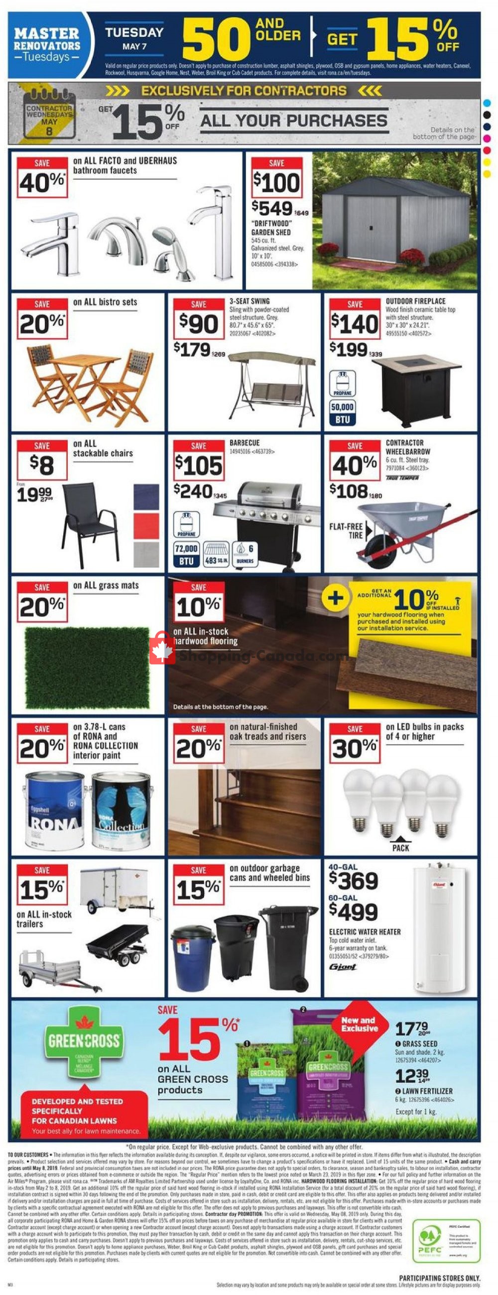 Rona flyer from Thursday May 2, 2019 to Wednesday May 8, 2019 - page 6