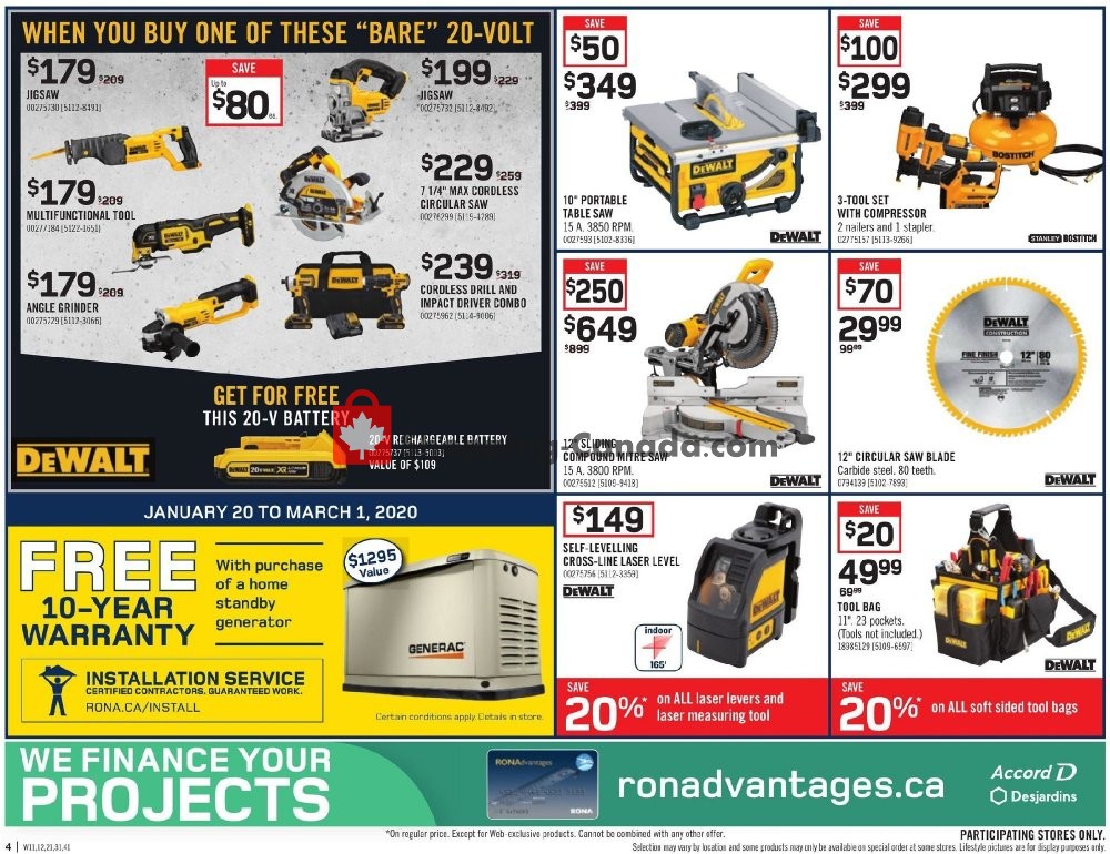 Rona flyer from Thursday January 30, 2020 to Wednesday February 5, 2020 - page 6