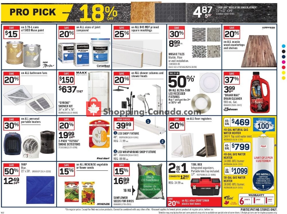 Rona flyer from Thursday January 30, 2020 to Wednesday February 5, 2020 - page 8
