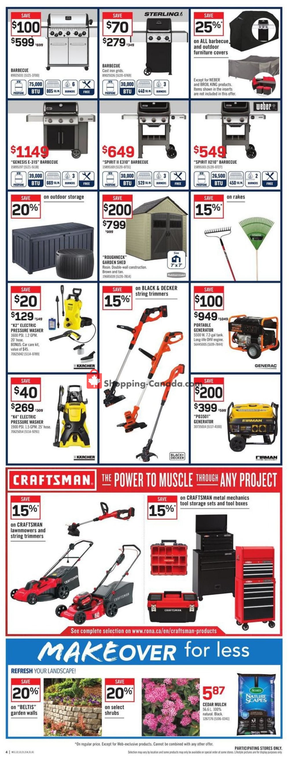 Rona flyer from Thursday May 2, 2019 to Wednesday May 8, 2019 - page 4