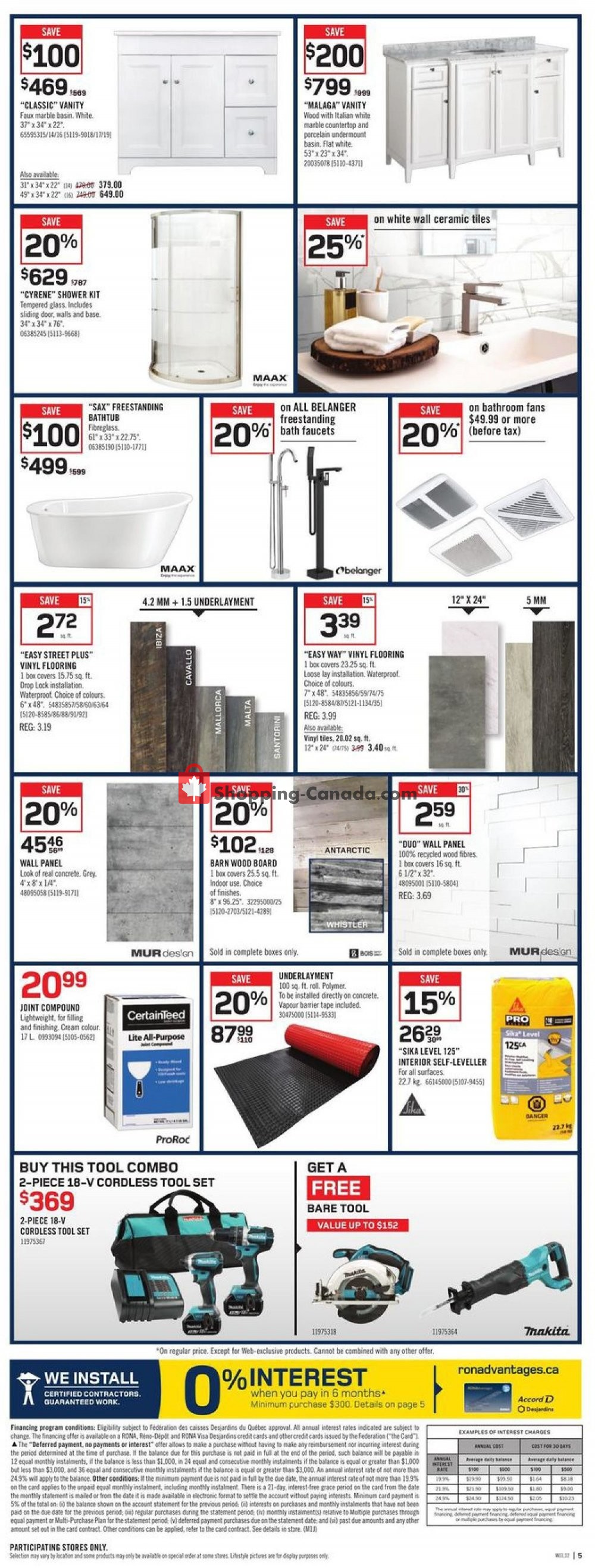 Rona flyer from Thursday May 2, 2019 to Wednesday May 8, 2019 - page 5