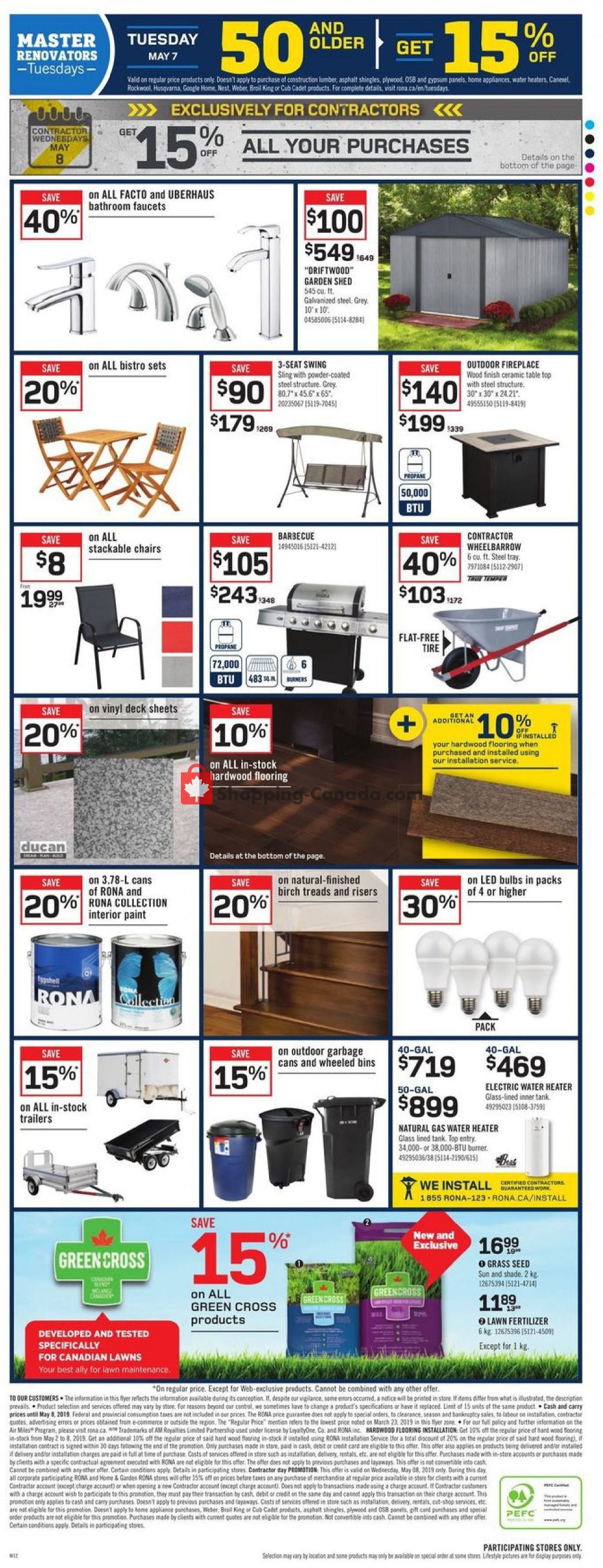 Rona flyer from Thursday May 2, 2019 to Wednesday May 8, 2019 - page 6