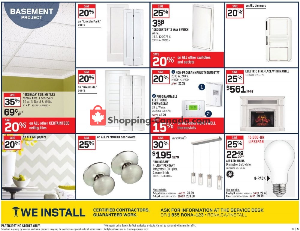 Rona flyer from Thursday January 30, 2020 to Wednesday February 5, 2020 - page 7