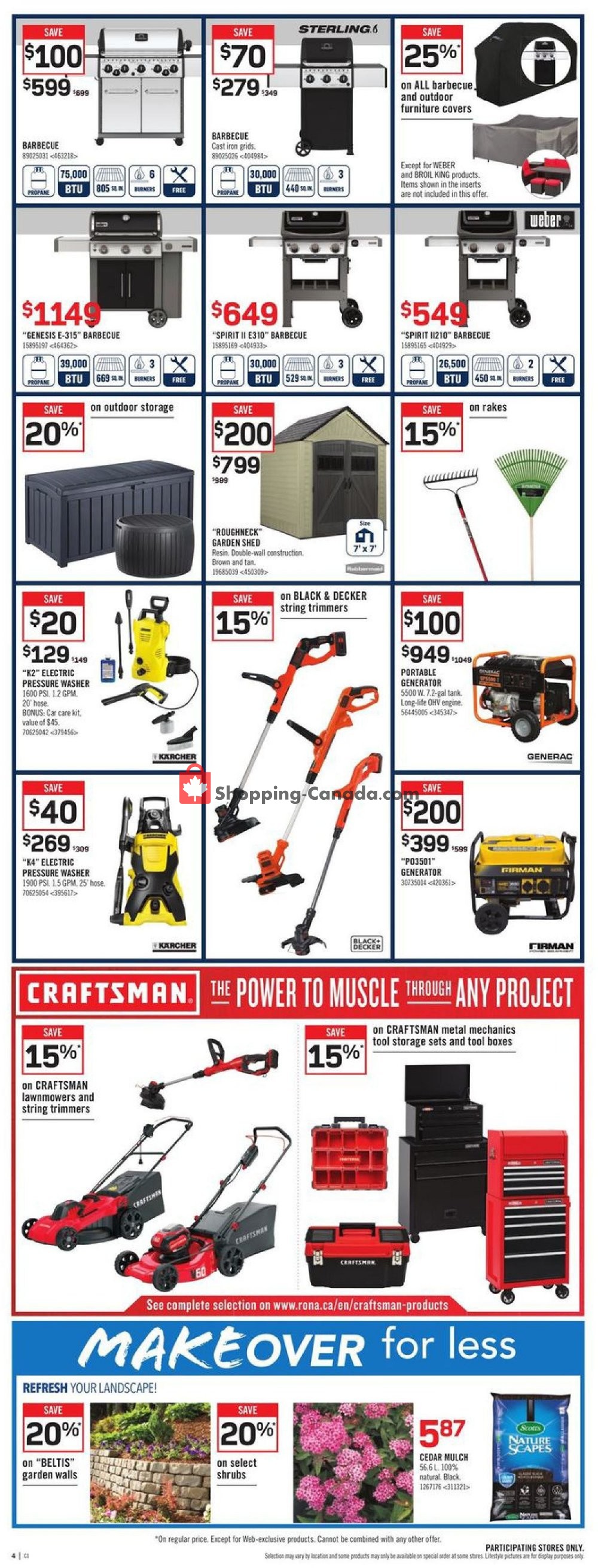 Rona flyer from Thursday May 2, 2019 to Wednesday May 8, 2019 - page 4