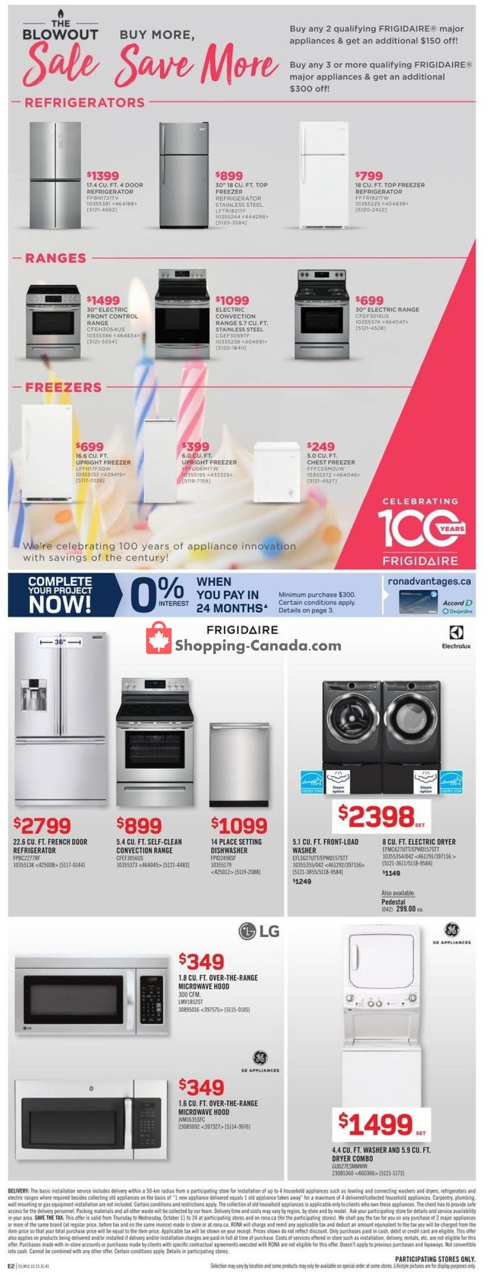 Rona flyer from Thursday October 18, 2018 to Wednesday October 24, 2018 - page 7