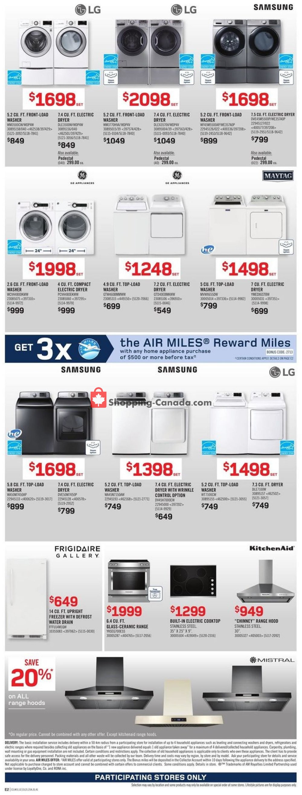 Rona flyer from Thursday October 25, 2018 to Wednesday October 31, 2018 - page 7