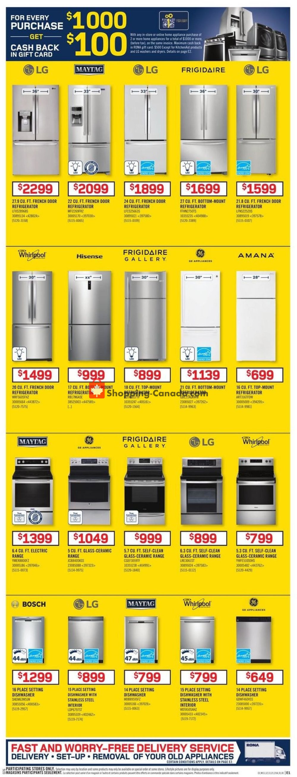 Rona flyer from Thursday October 4, 2018 to Wednesday October 10, 2018 - page 5