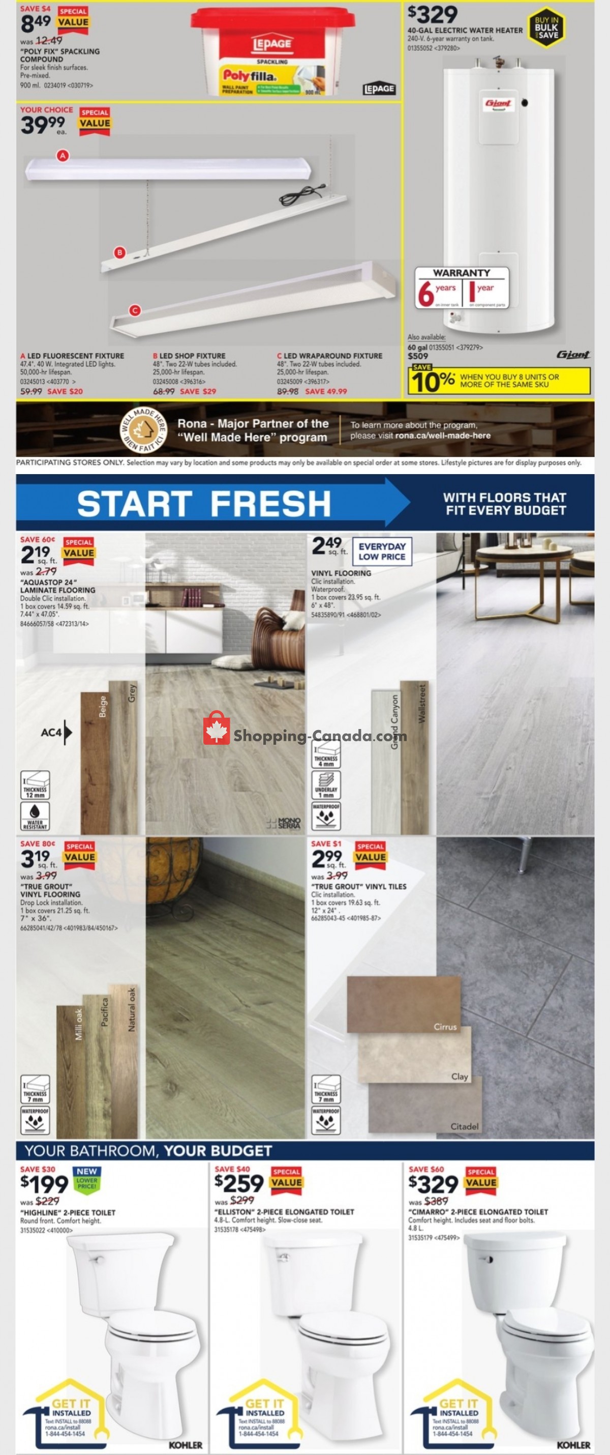 Rona flyer from Thursday February 25, 2021 to Wednesday March 3, 2021 - page 3