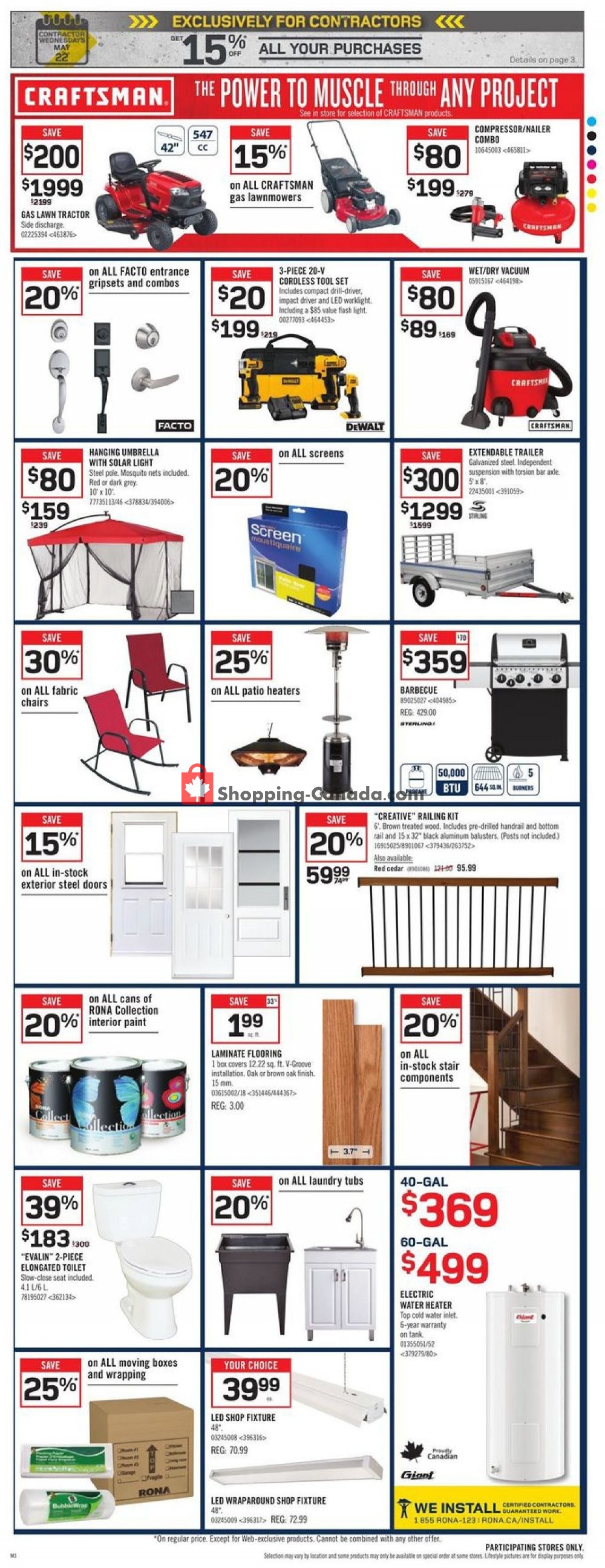 Rona flyer from Thursday May 16, 2019 to Wednesday May 22, 2019 - page 5