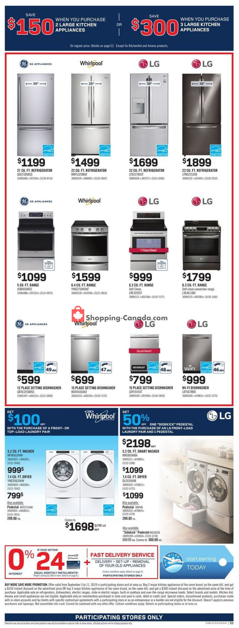 Rona flyer from Thursday September 5, 2019 to Wednesday September 11, 2019 - page 5