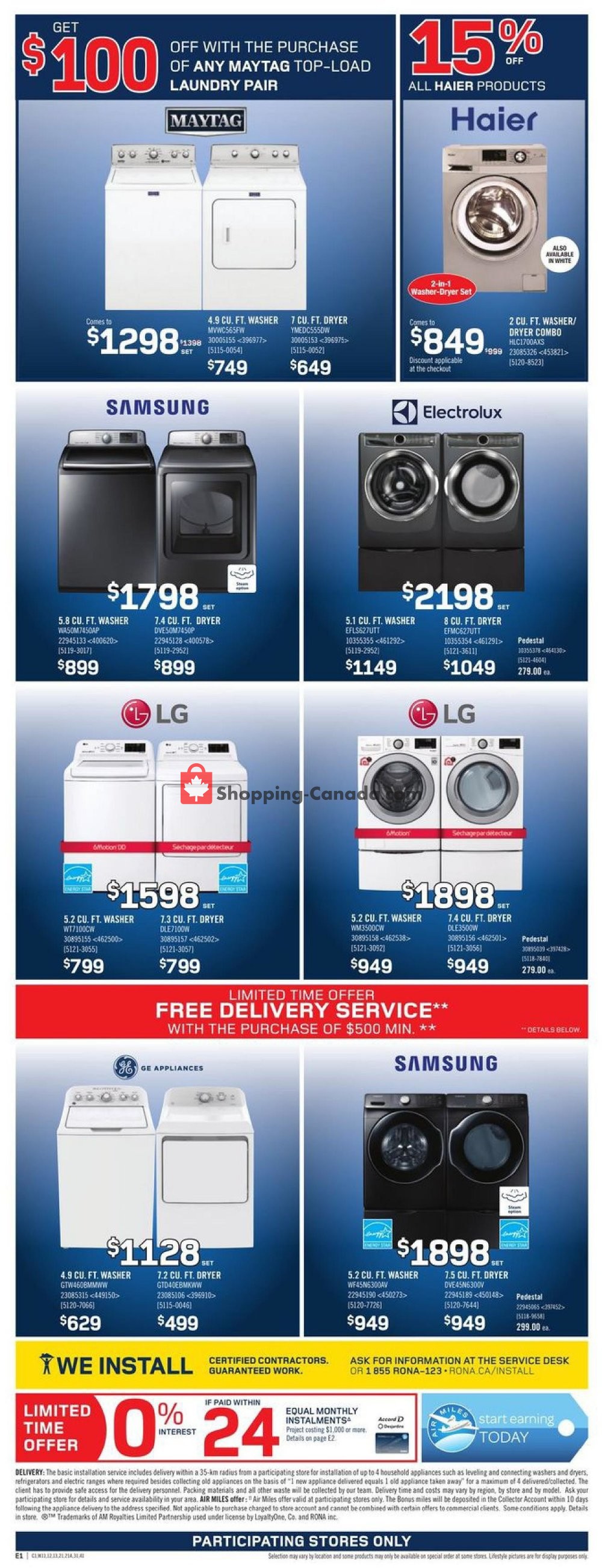 Rona flyer from Thursday August 15, 2019 to Wednesday August 21, 2019 - page 4