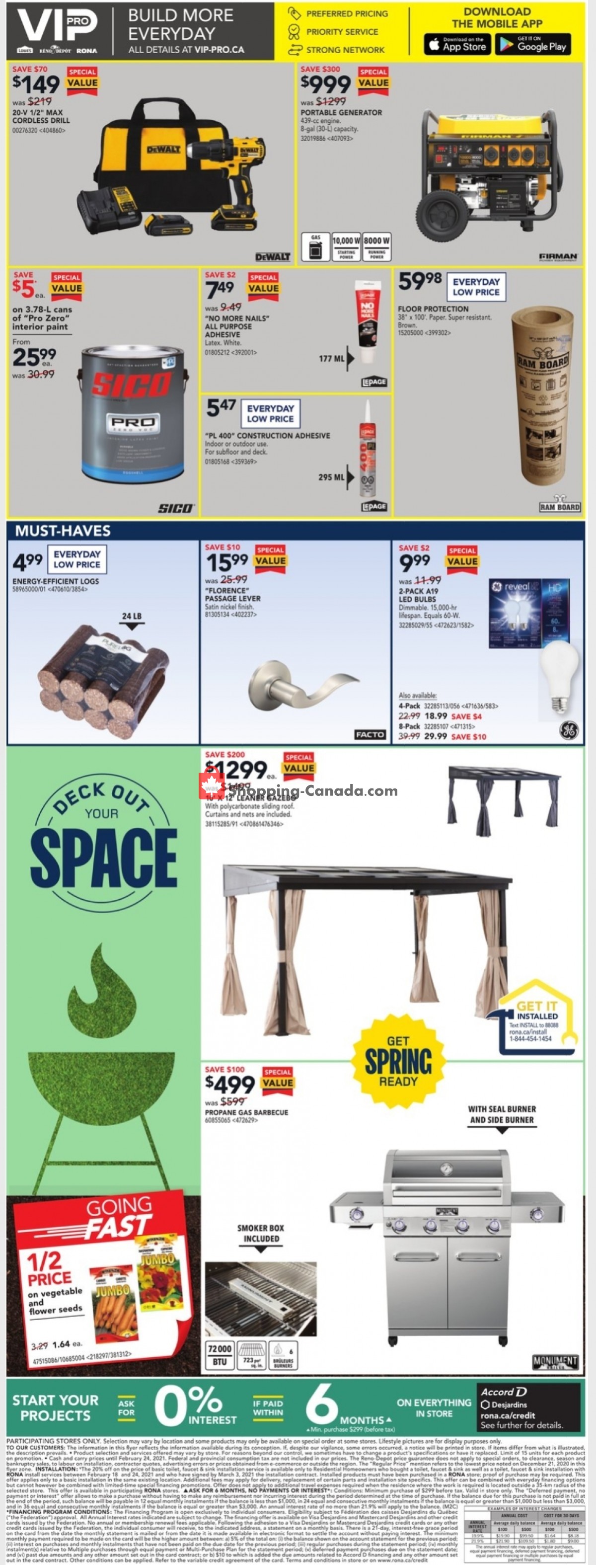 Rona flyer from Thursday February 18, 2021 to Wednesday February 24, 2021 - page 4