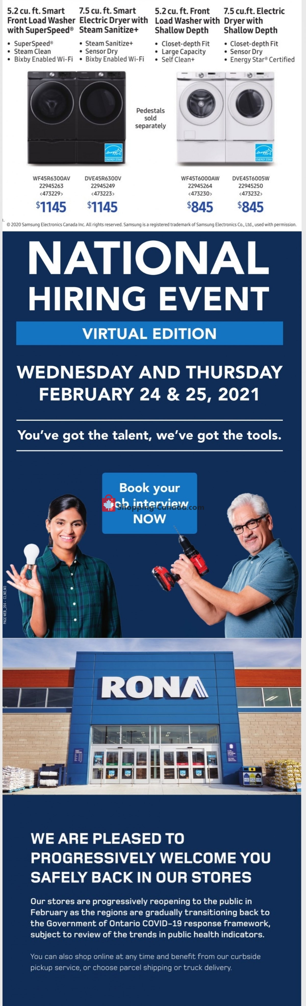 Rona flyer from Thursday February 18, 2021 to Wednesday February 24, 2021 - page 7