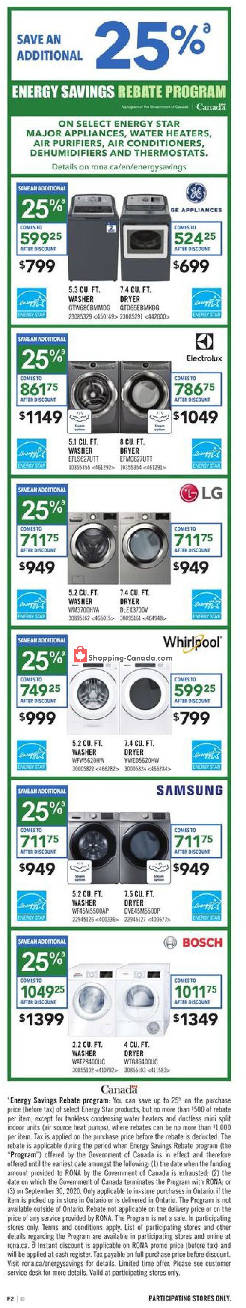 Rona flyer from Thursday January 16, 2020 to Wednesday January 22, 2020 - page 2