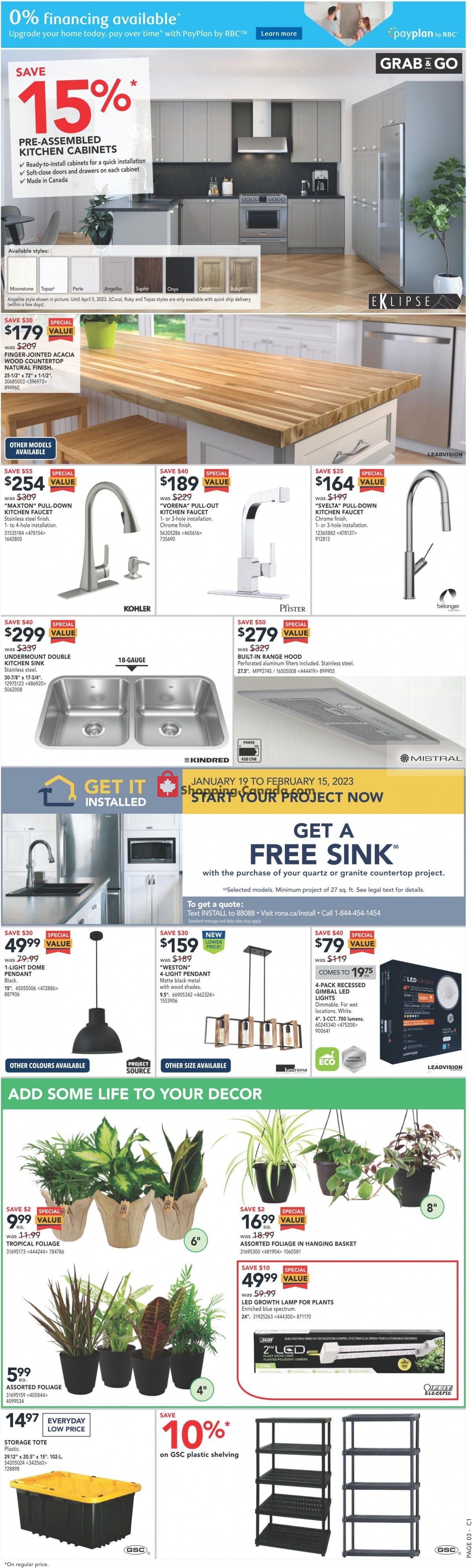 Rona flyer from Thursday January 19, 2023 to Wednesday January 25, 2023 - page 5