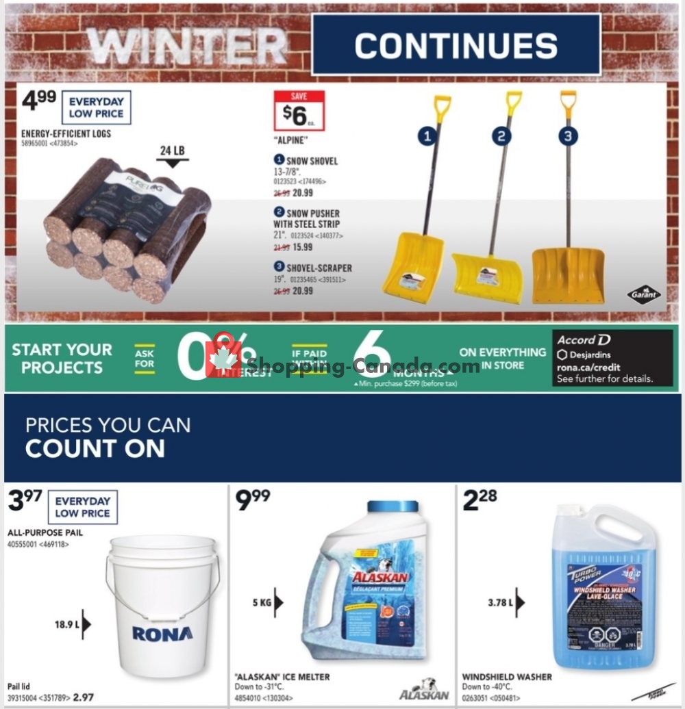 Rona flyer from Thursday January 21, 2021 to Wednesday January 27, 2021 - page 2