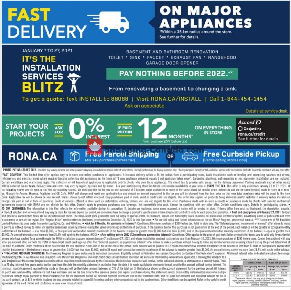 Rona flyer from Thursday January 21, 2021 to Wednesday January 27, 2021 - page 6
