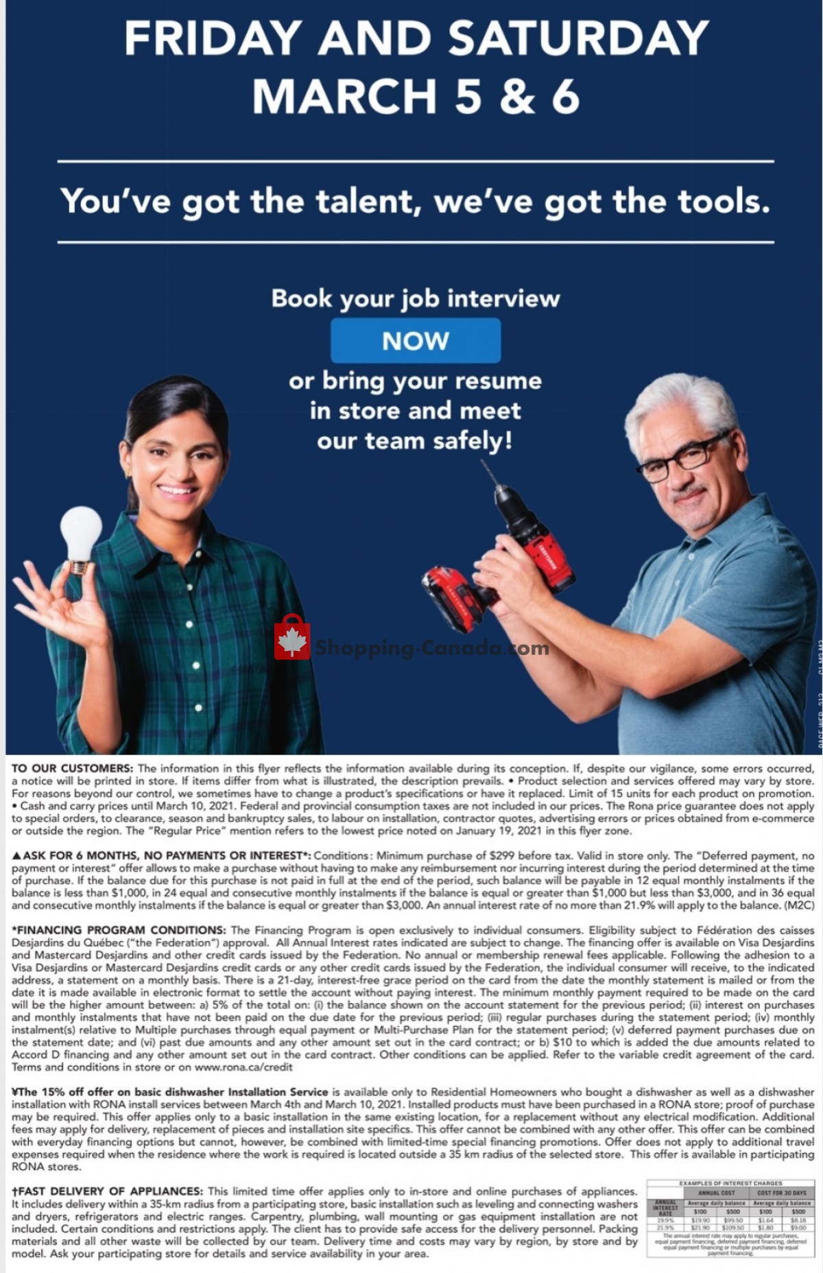 Rona flyer from Thursday March 4, 2021 to Wednesday March 10, 2021 - page 11