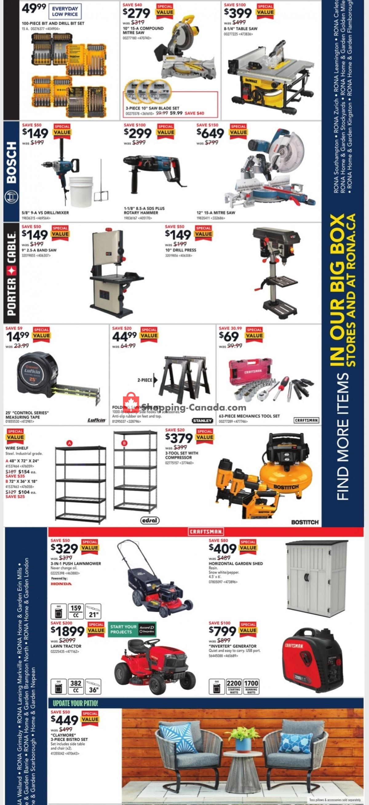Rona flyer from Thursday March 4, 2021 to Wednesday March 10, 2021 - page 6