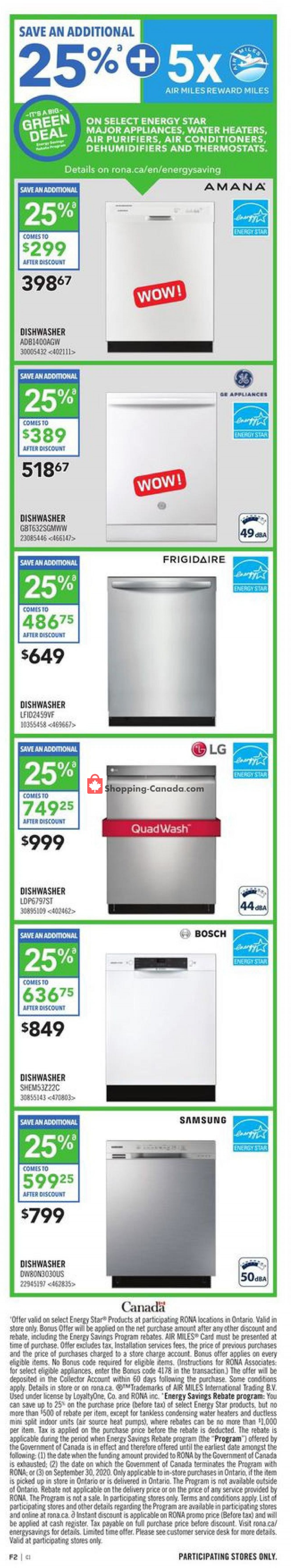 Rona flyer from Thursday November 7, 2019 to Wednesday November 13, 2019 - page 2