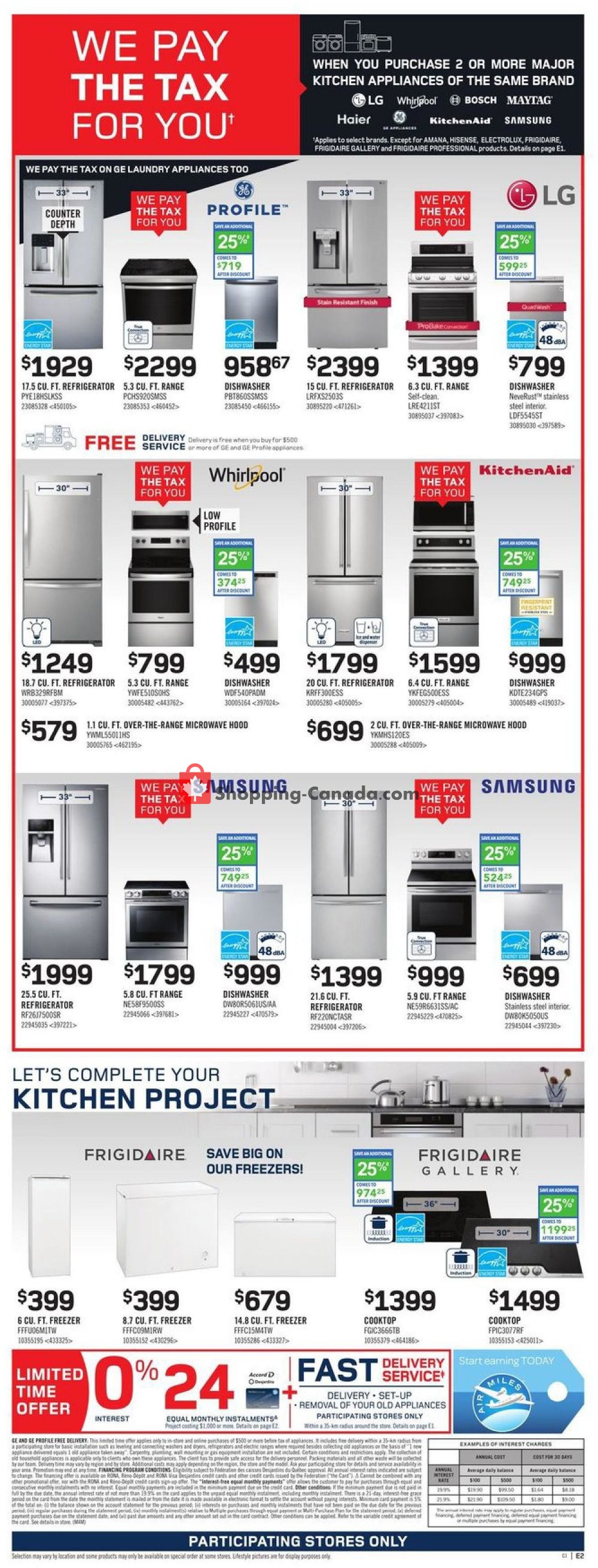 Rona flyer from Thursday November 7, 2019 to Wednesday November 13, 2019 - page 9